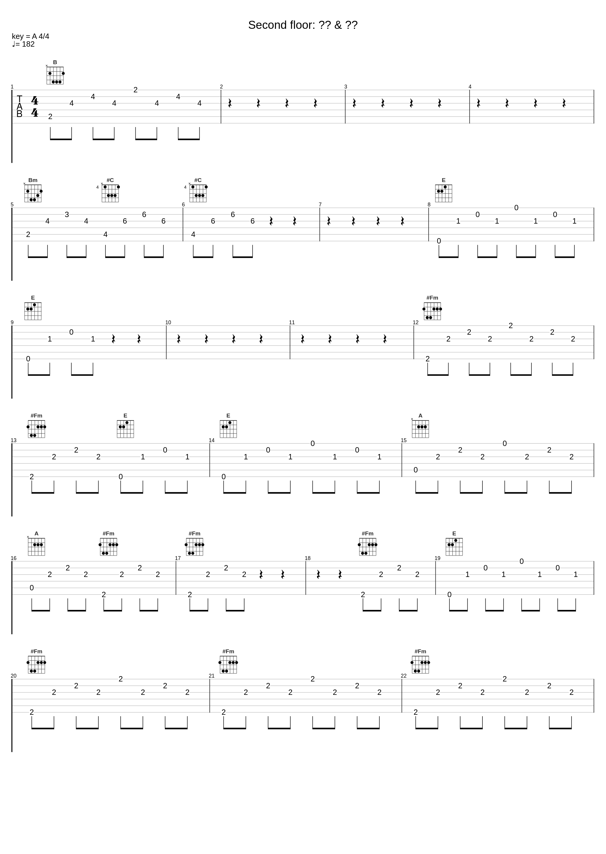 Second floor: 환대 & 음악_猫 シ Corp._1