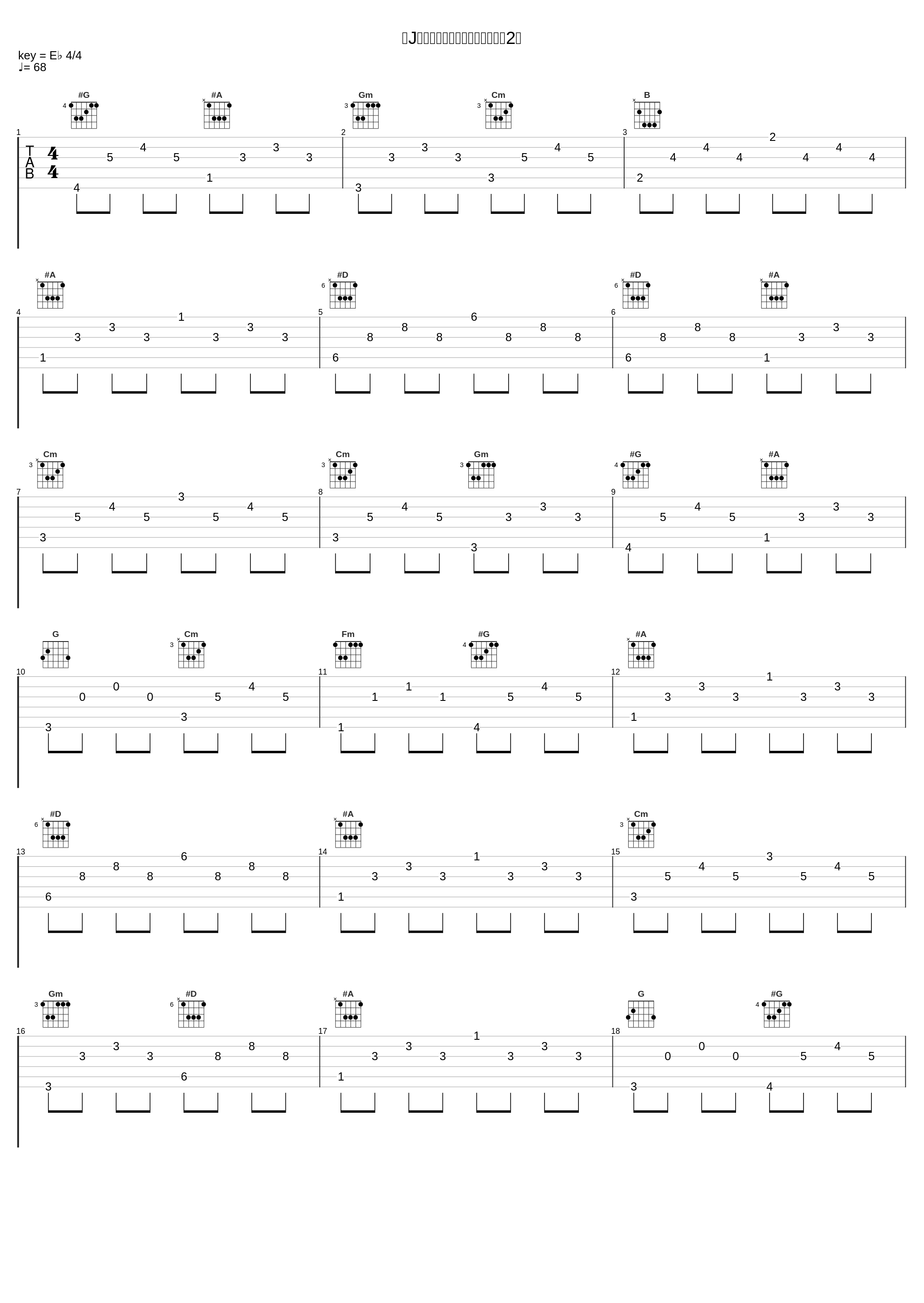 【J】一个人想着一个人《终极一班2》_J_1