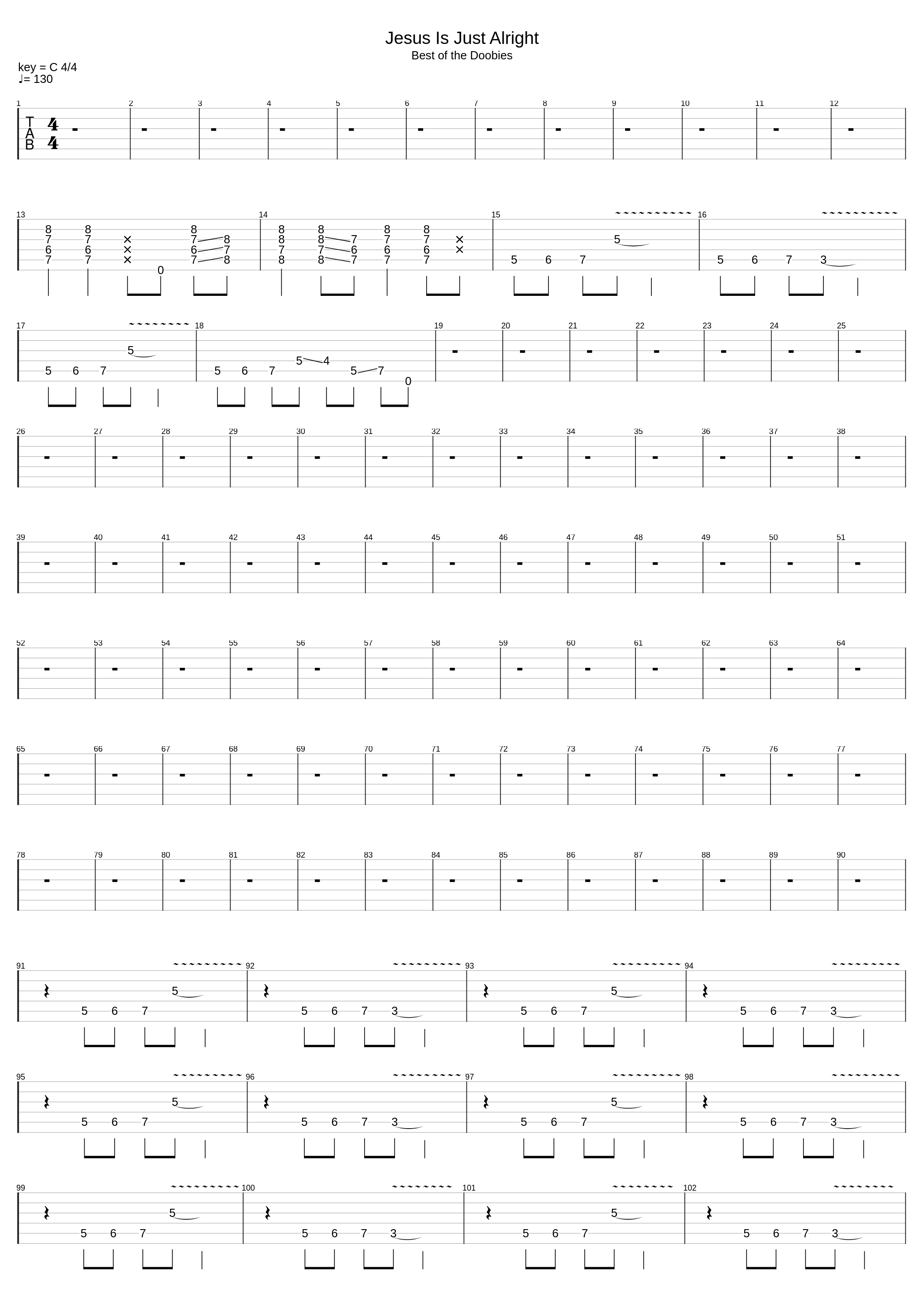 Jesus Is Just Alright_The Doobie Brothers_1