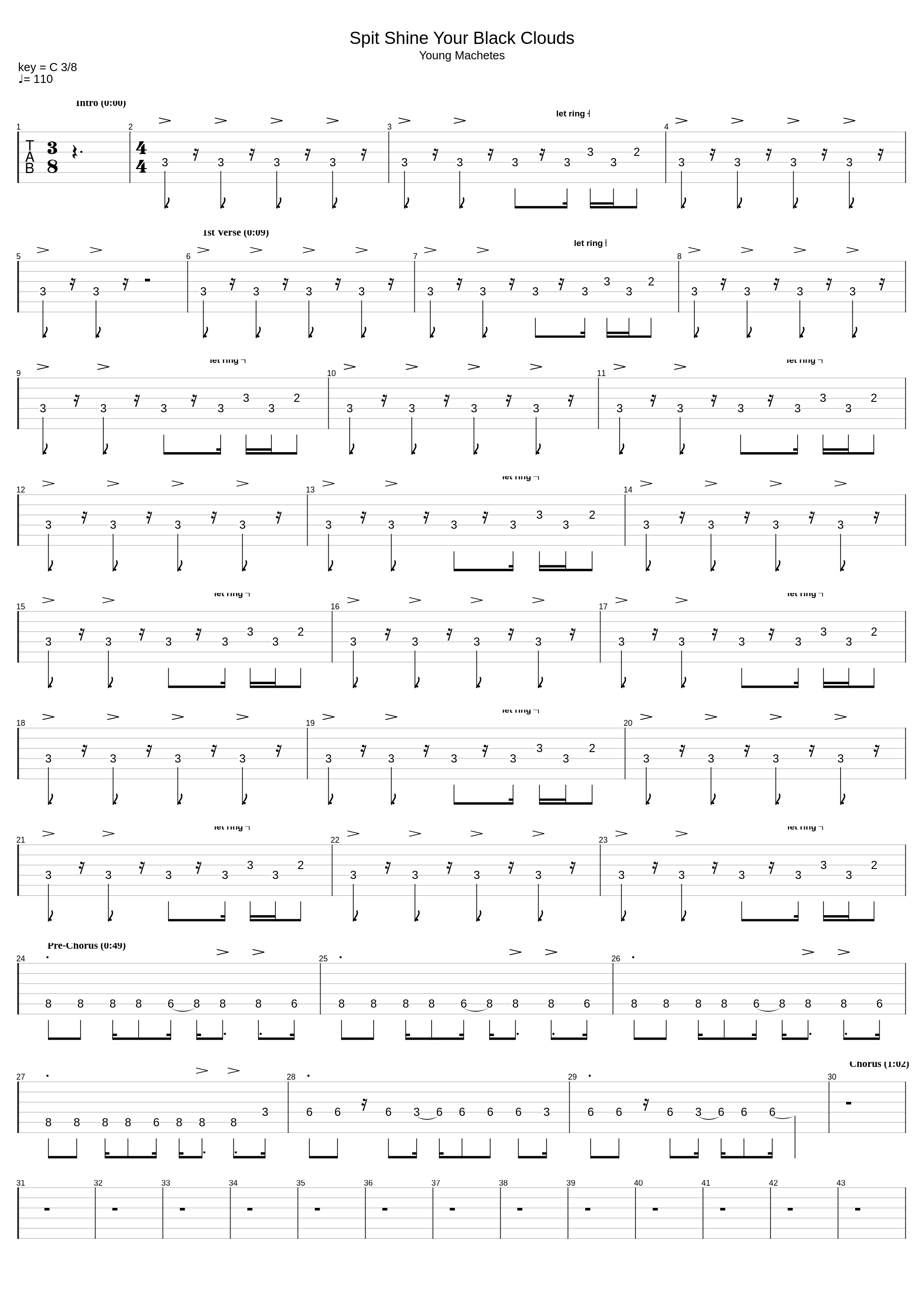 Spit Shine Your Black Clouds_The Blood Brothers_1