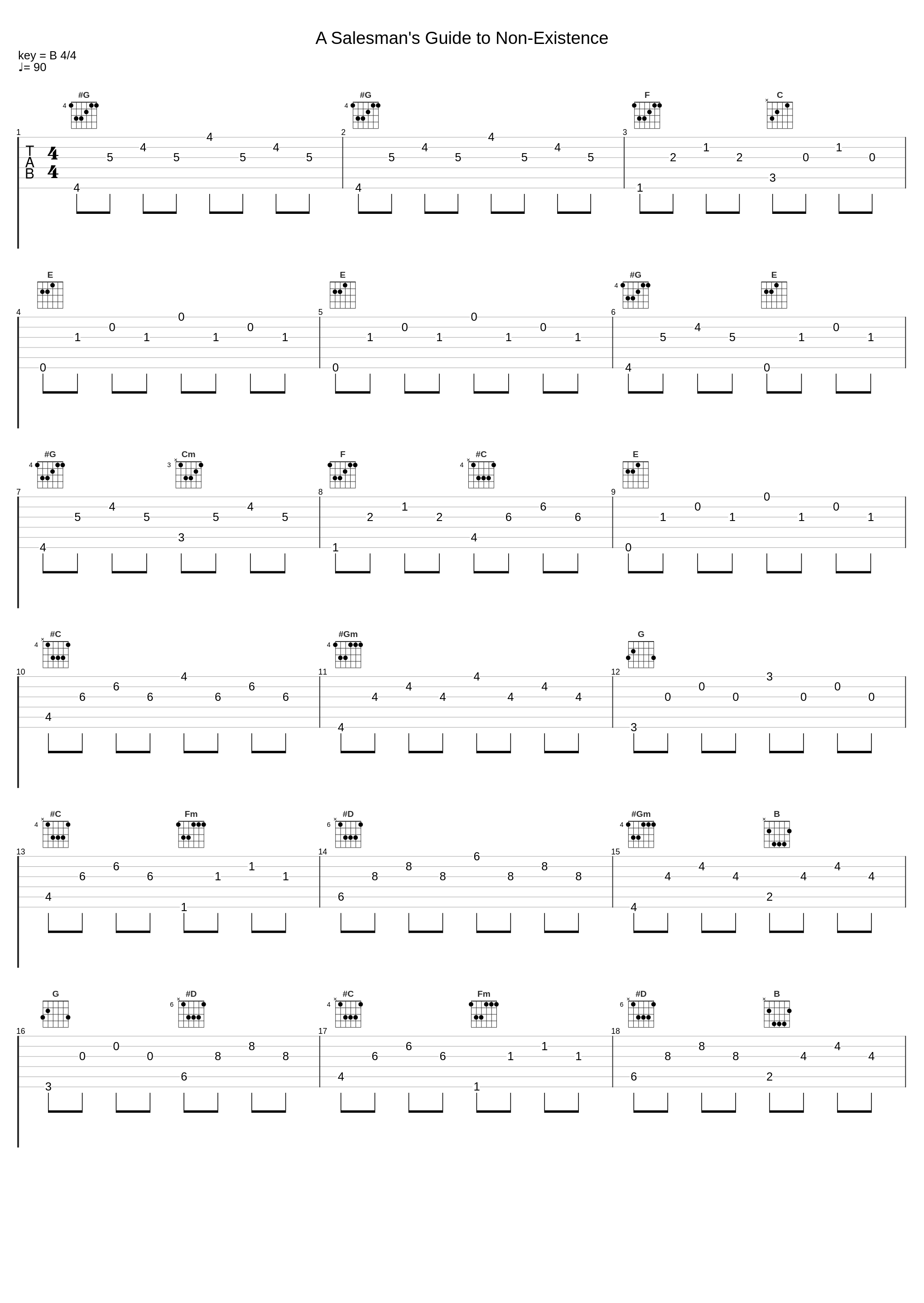 A Salesman's Guide to Non-Existence_Thank You Scientist_1