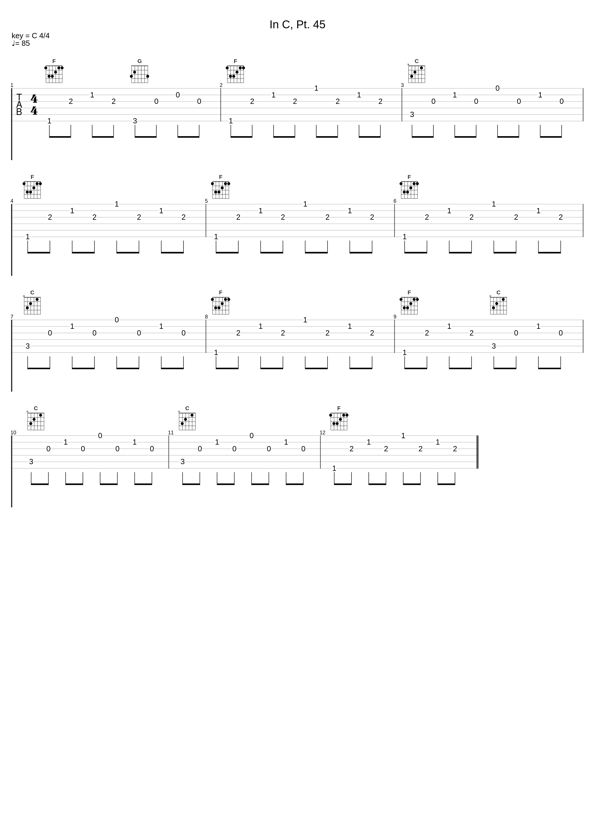 In C, Pt. 45_Salt Lake Electric Ensemble,Terry Riley_1