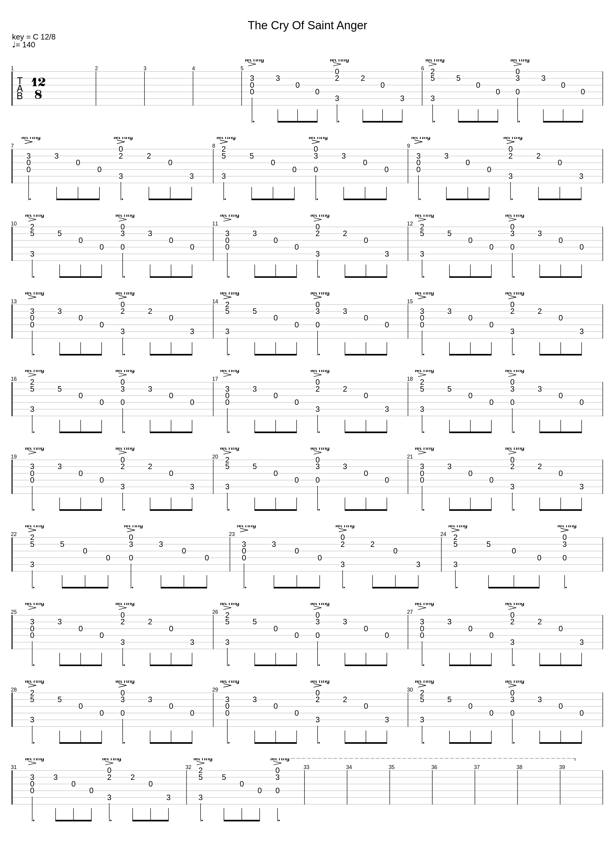 The Cry Of Saint Anger_Matt Stoutenburg_1