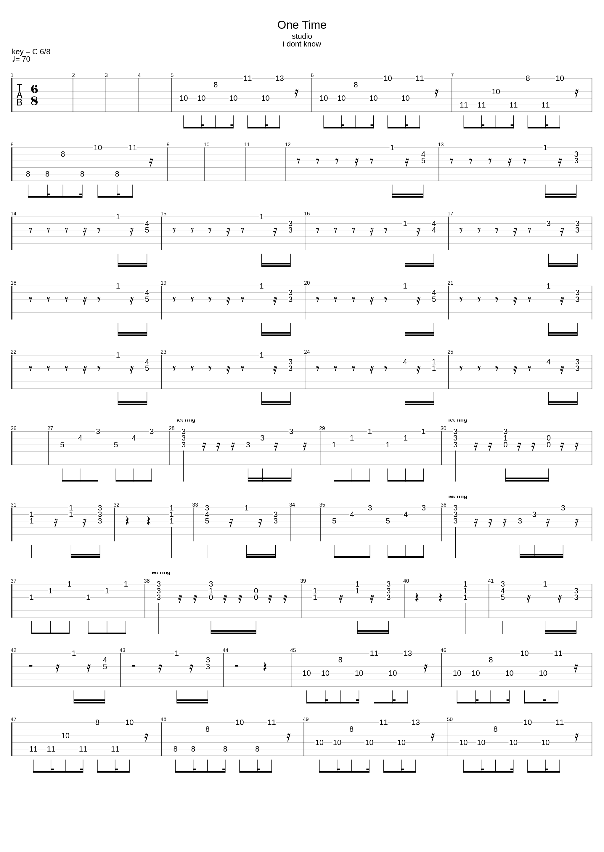 One Time_King Crimson_1