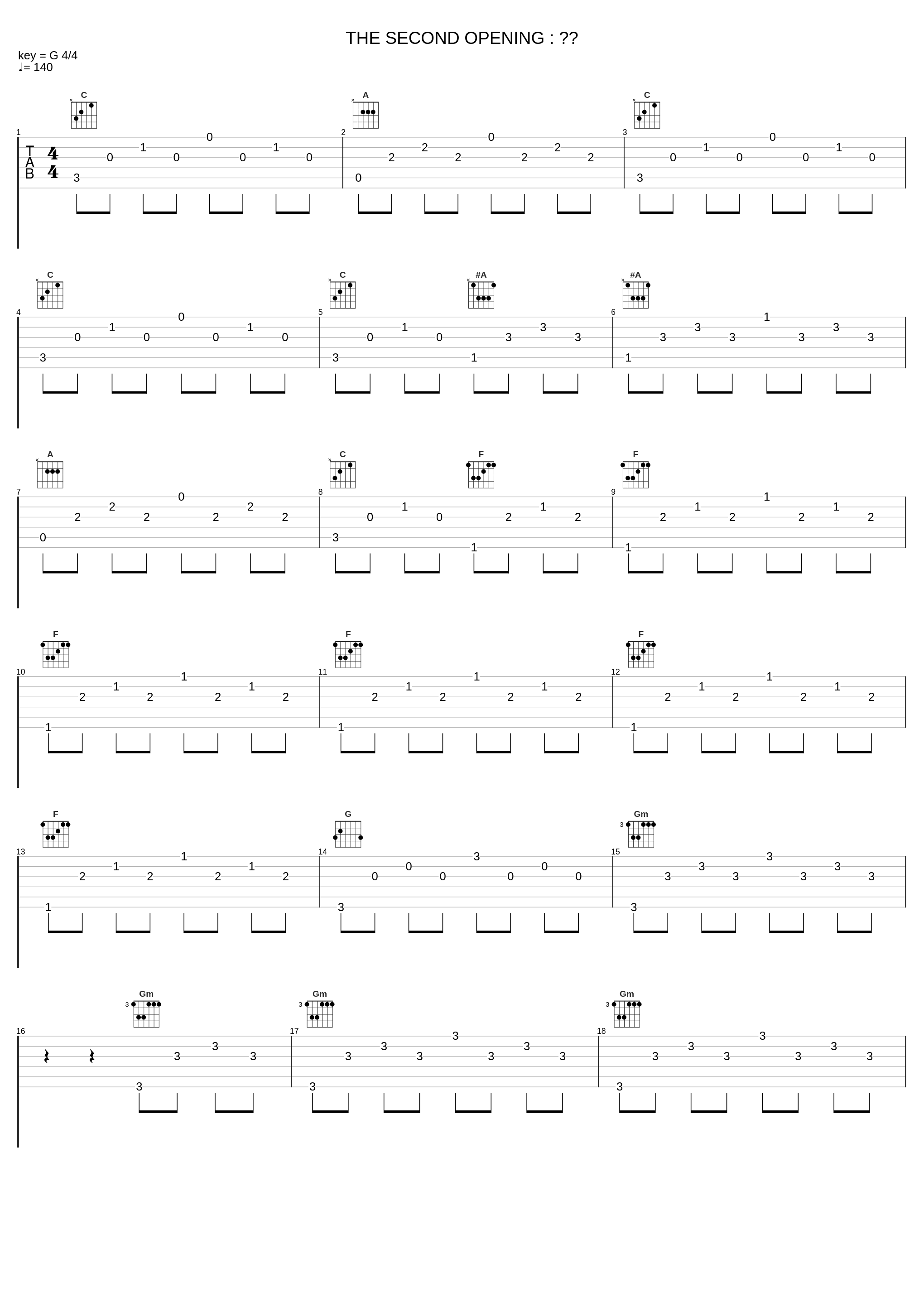 THE SECOND OPENING : 모험_金东律_1