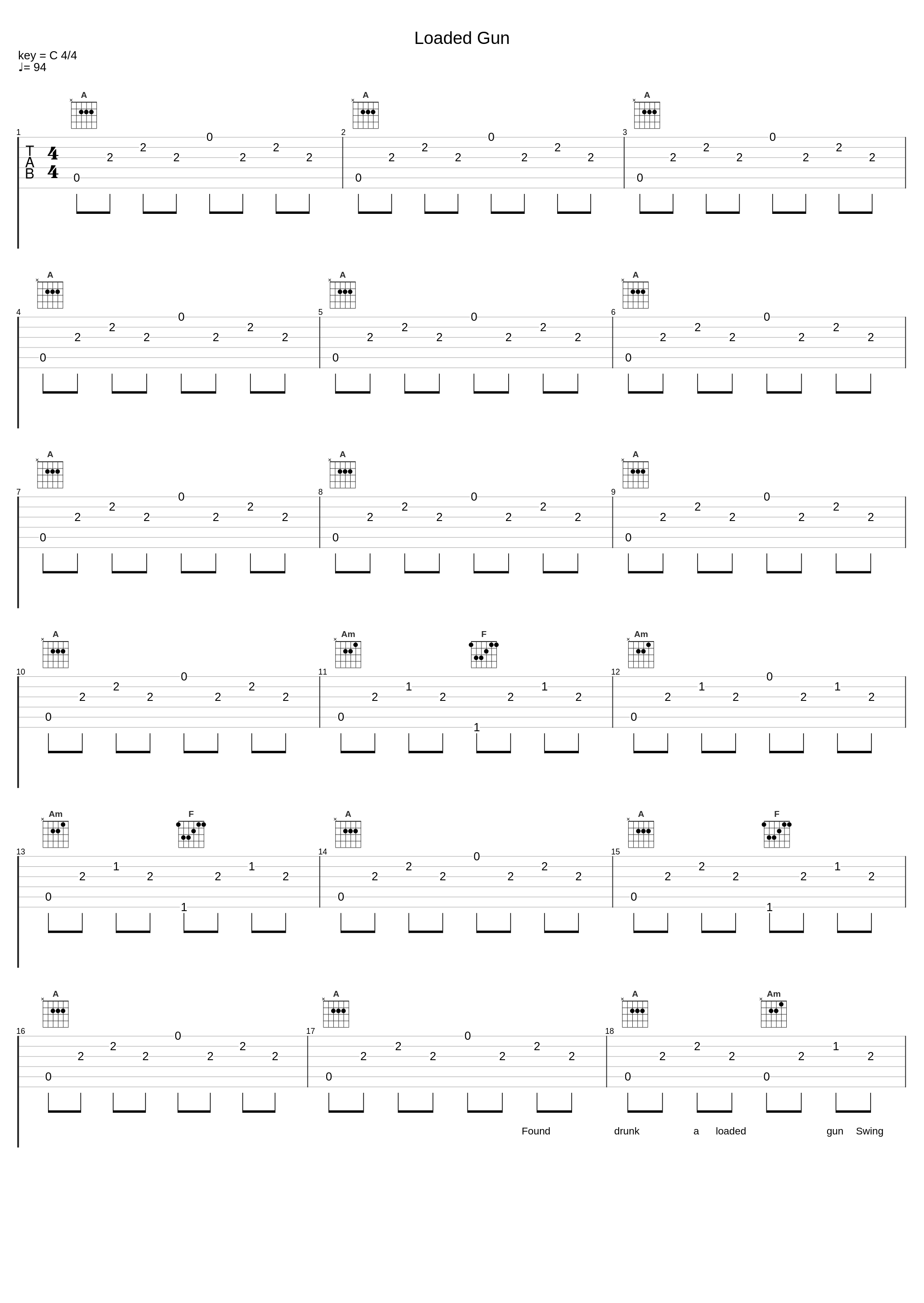 Loaded Gun_Lightning Dust_1