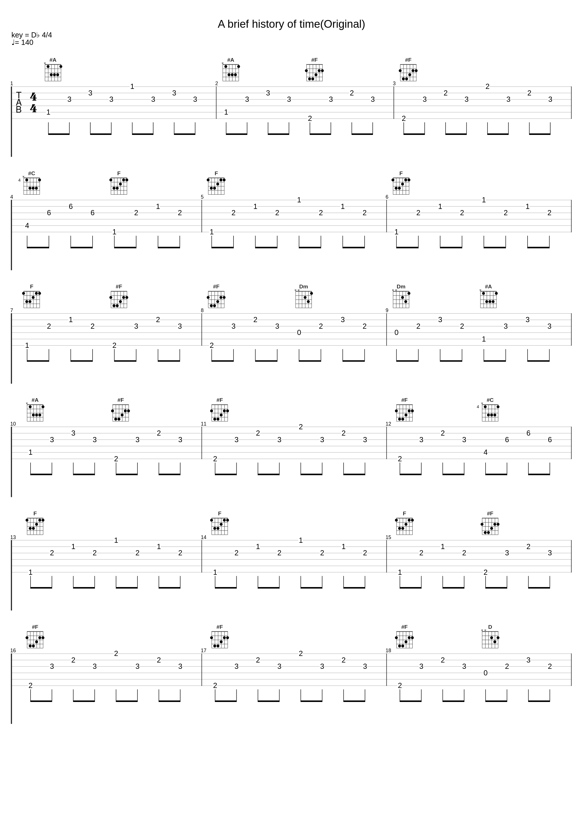 A brief history of time(Original)_Hilight Tribe_1