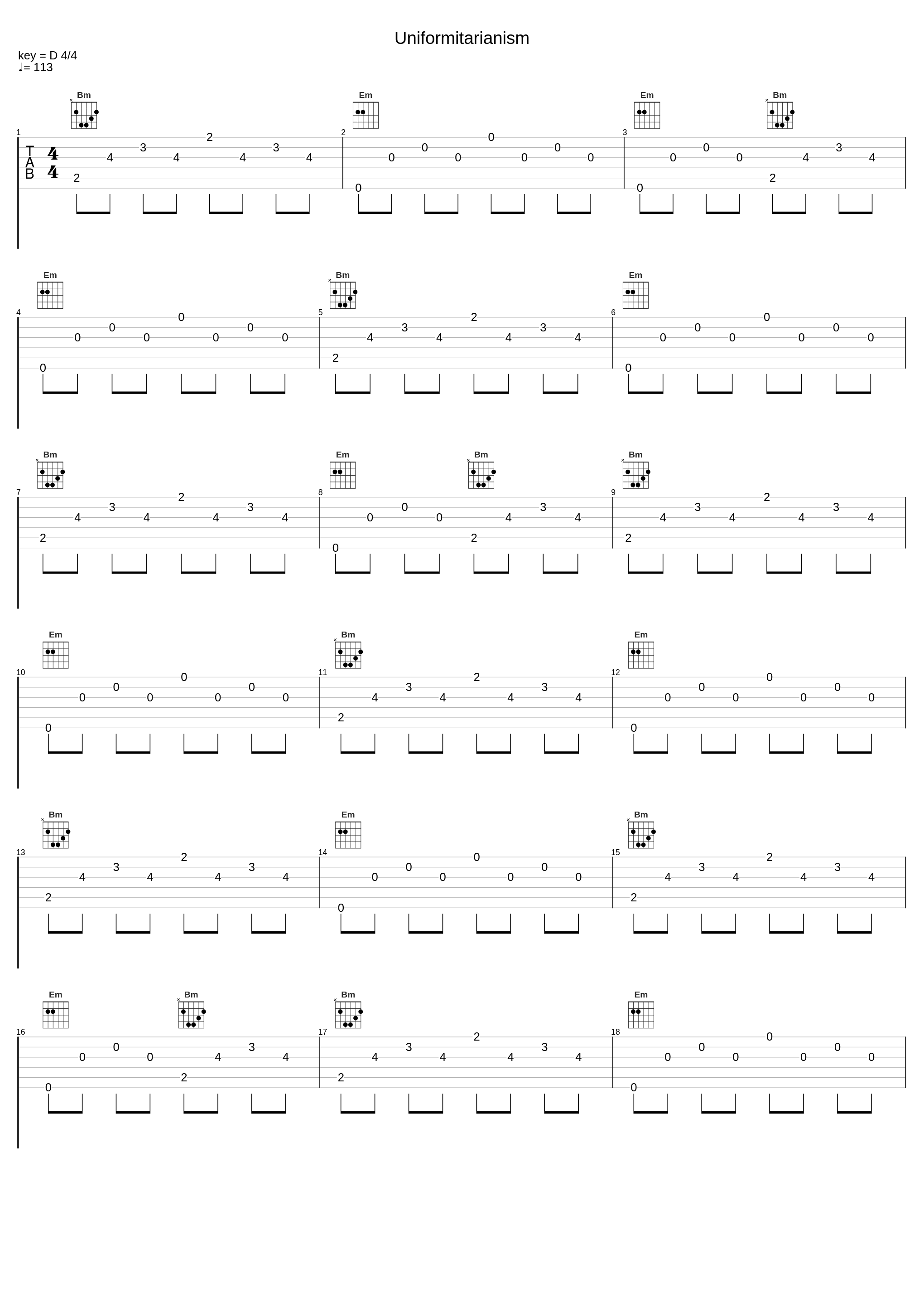 Uniformitarianism_Stuart Hamm_1