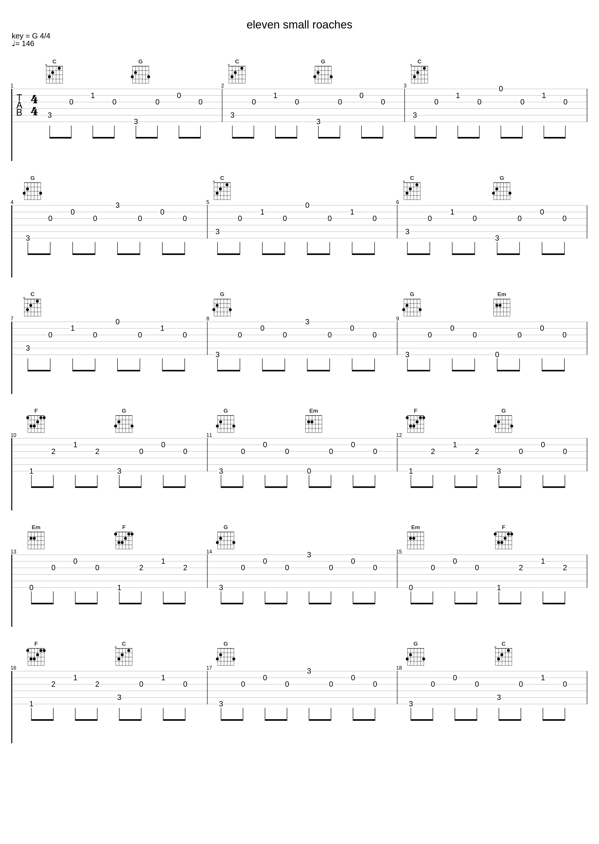 eleven small roaches_Eric Taylor_1