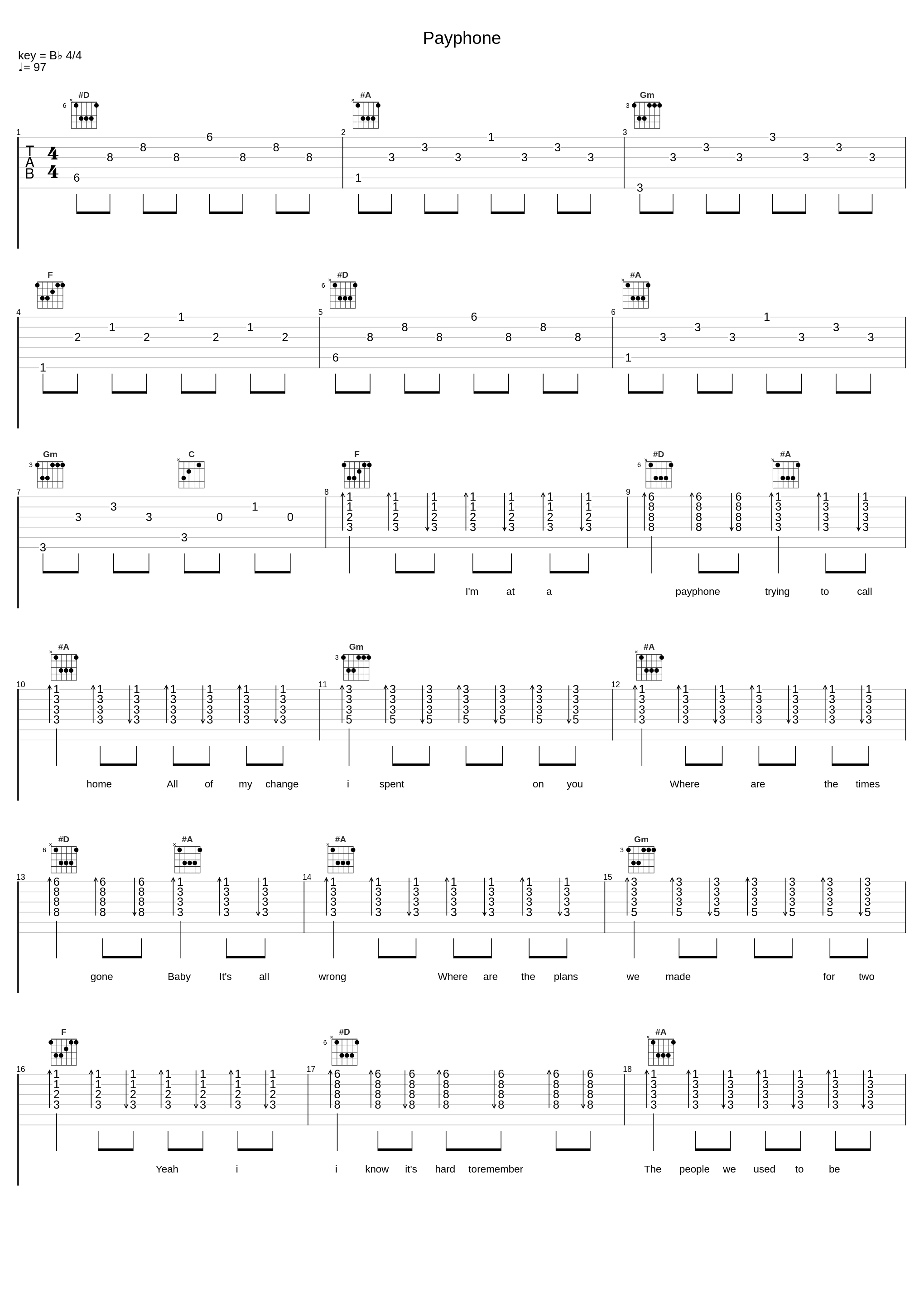 Payphone_刘瑞琦_1