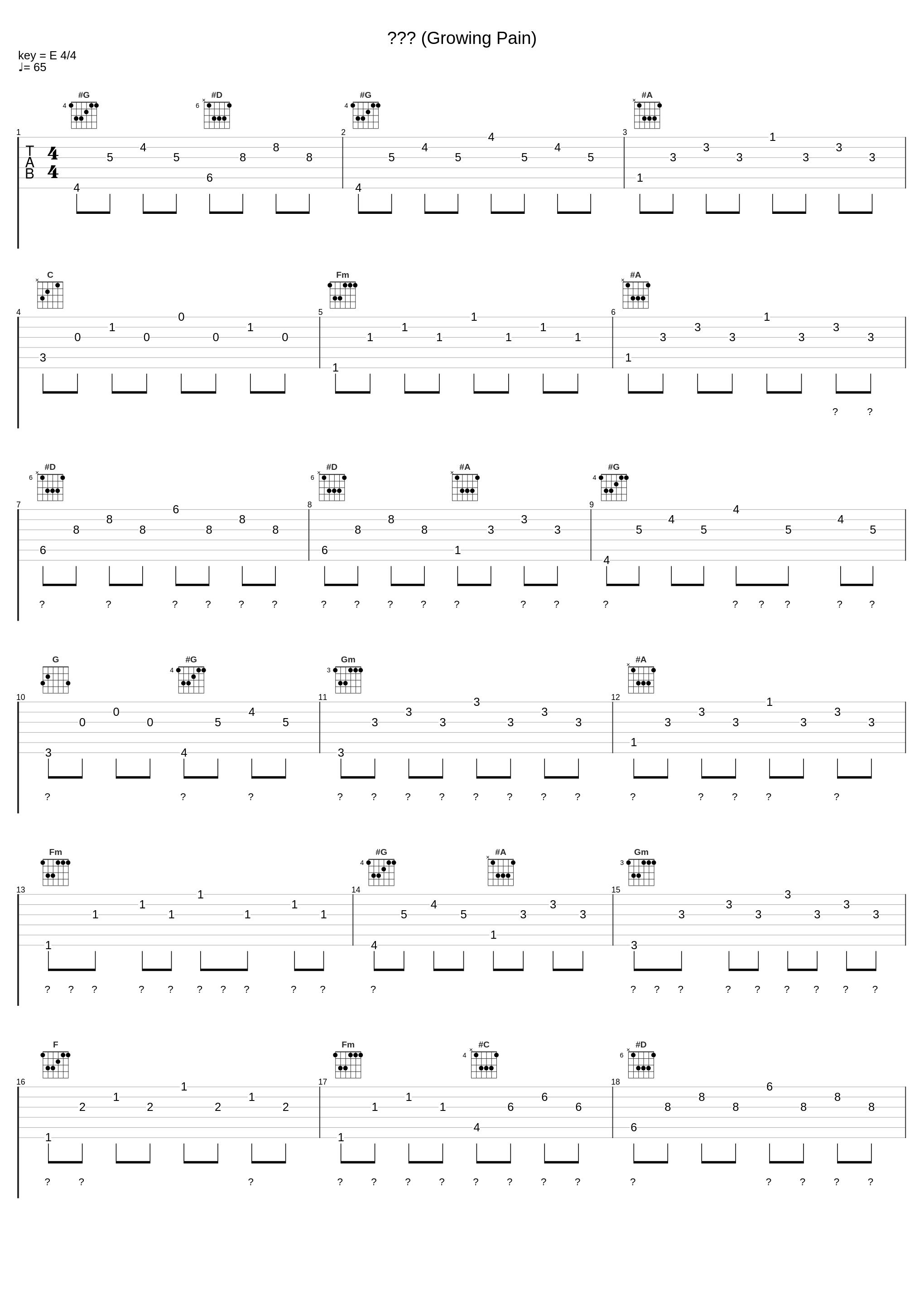 성장통 (Growing Pain)_全尚根,배말랭 (Baemalraeng)_1