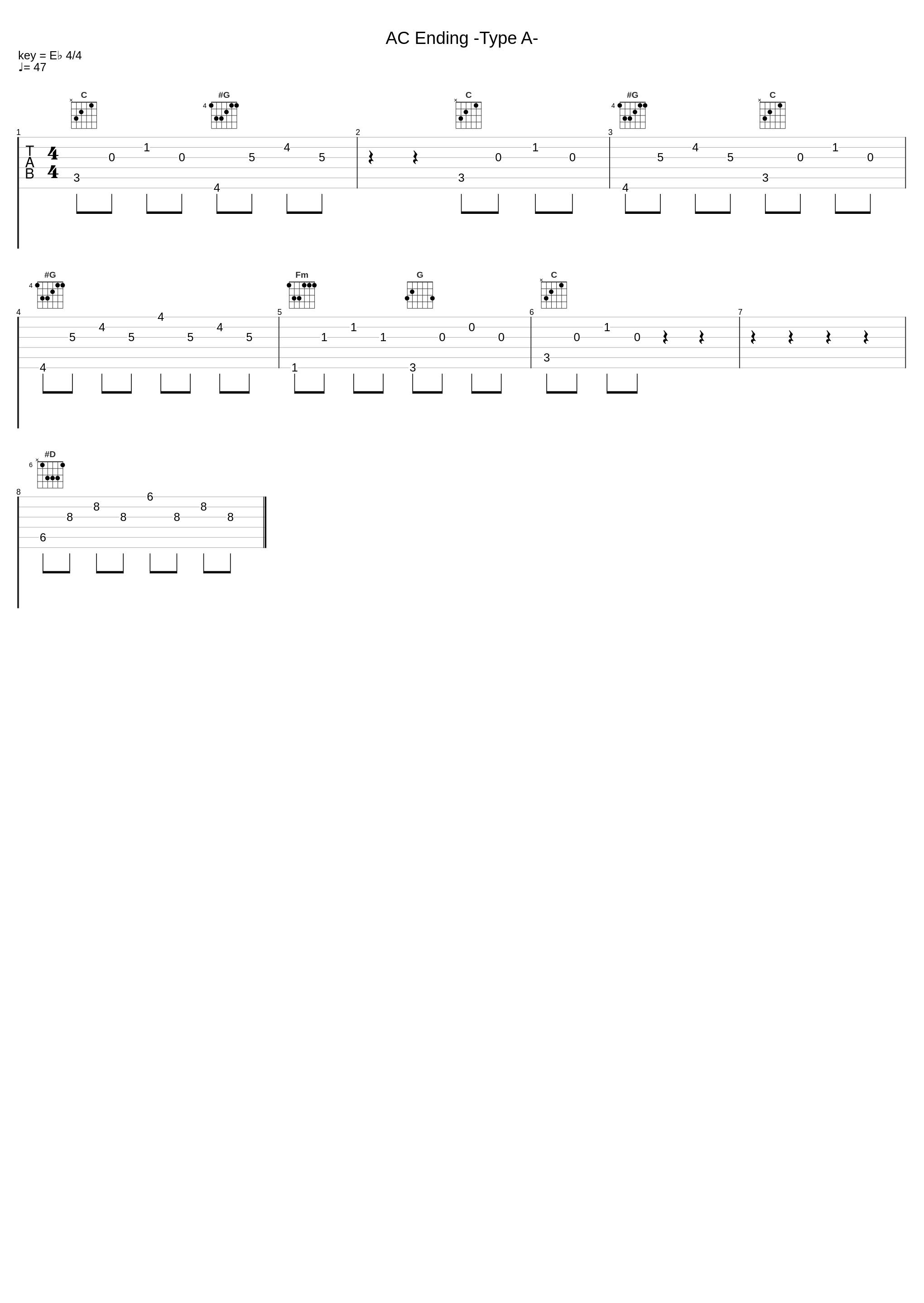 AC Ending -Type A-_深澤秀行_1