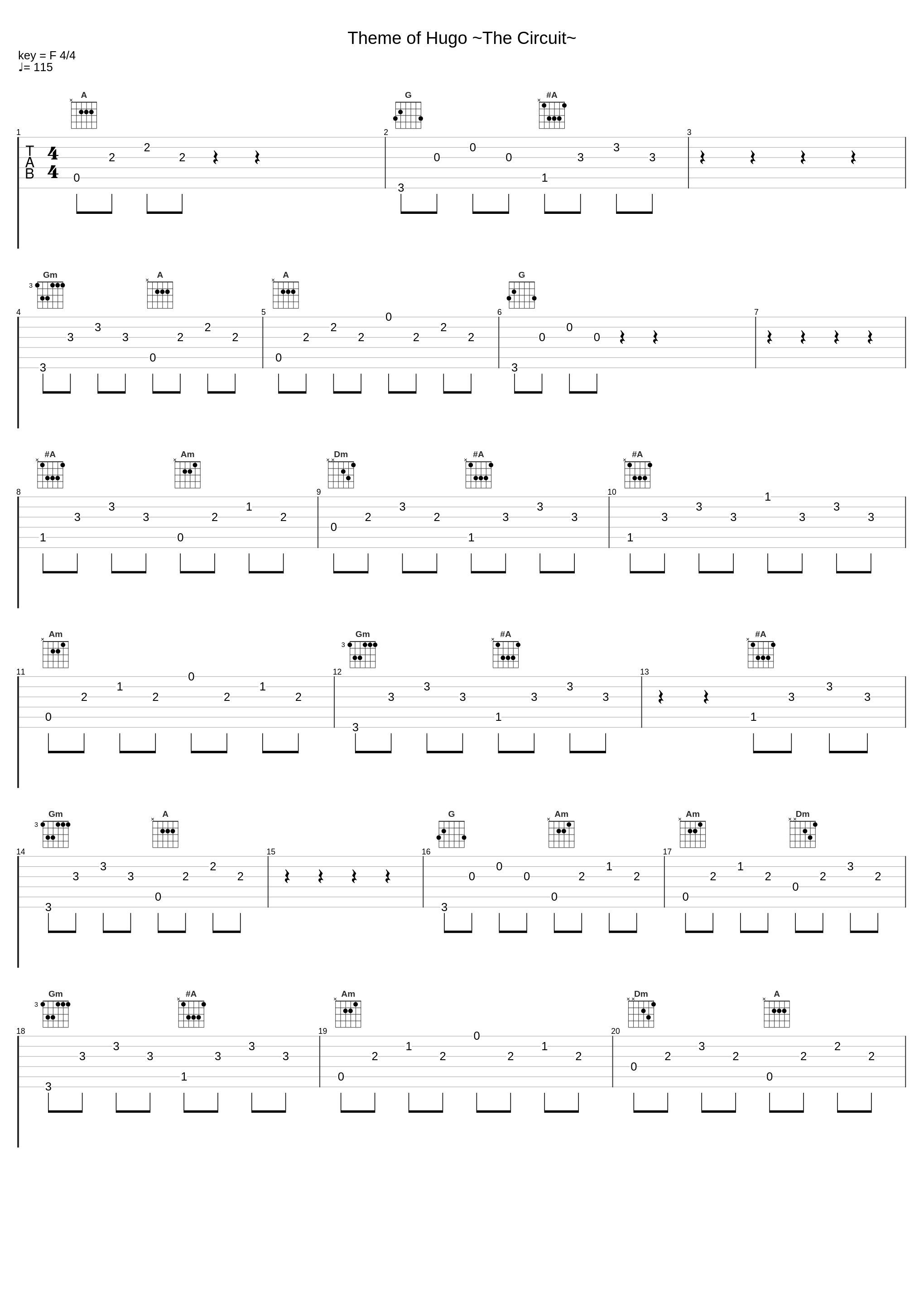 Theme of Hugo ~The Circuit~_深澤秀行_1