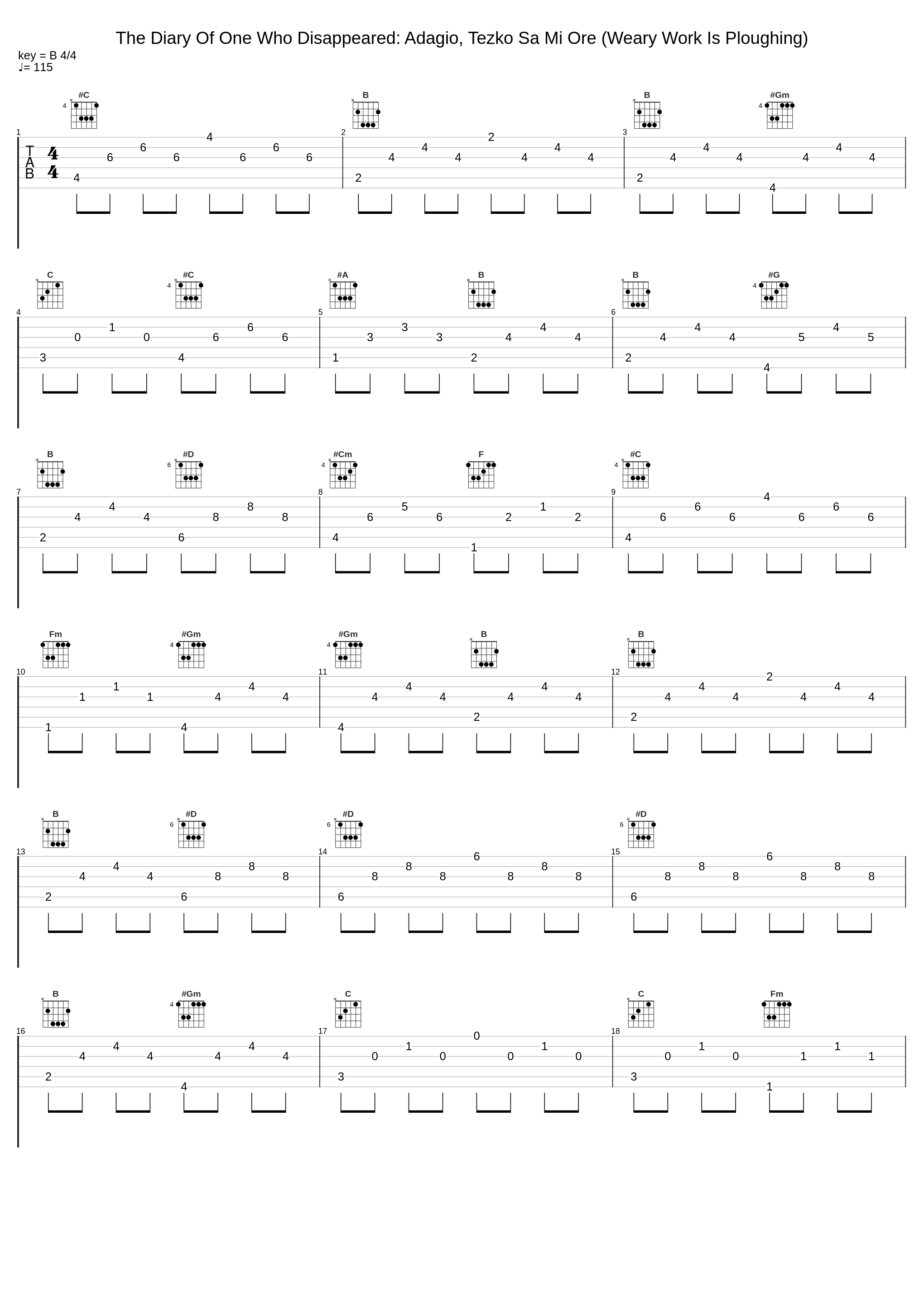 The Diary Of One Who Disappeared: Adagio, Tezko Sa Mi Ore (Weary Work Is Ploughing)_Beno Blachut,Štěpánka Štěpánová,Leoš Janáček_1