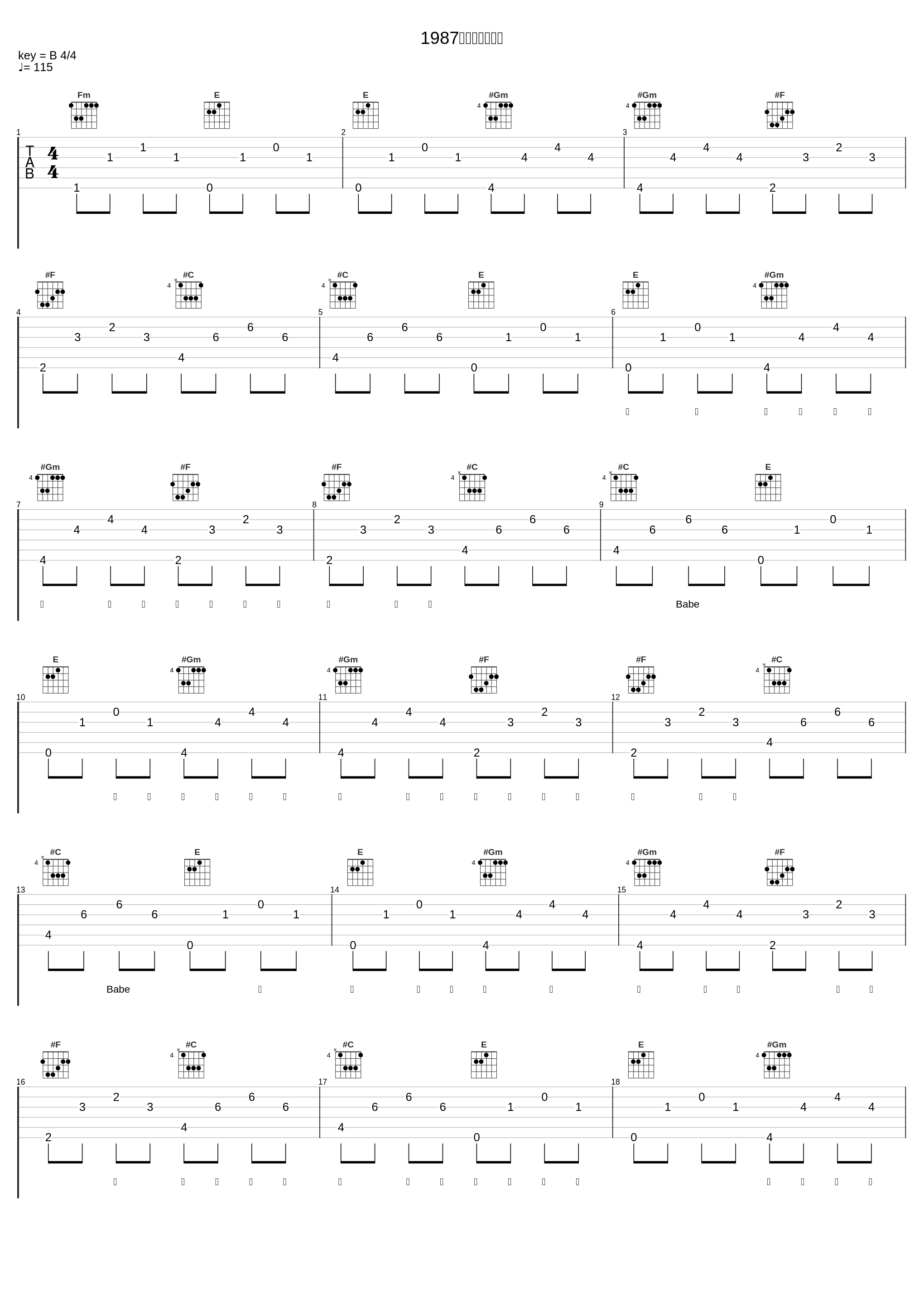 1987我不知会遇见你_李宇春_1