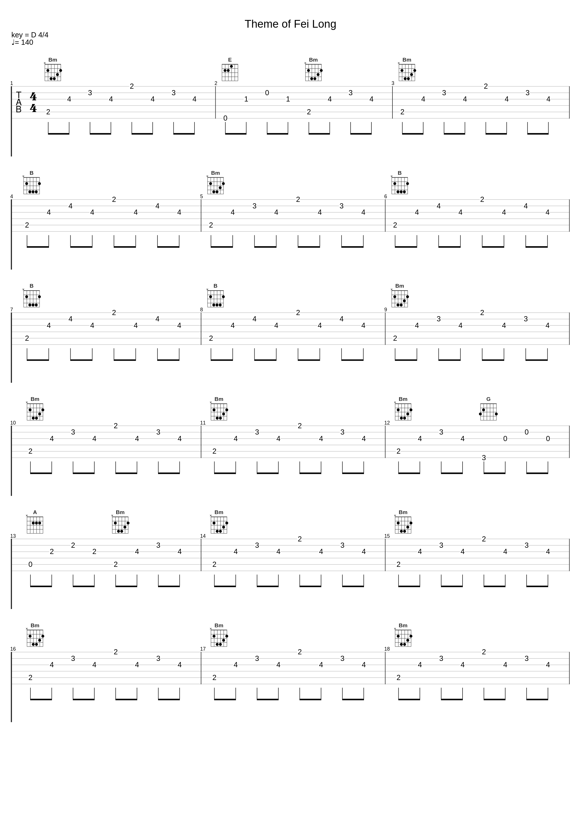 Theme of Fei Long_深澤秀行_1