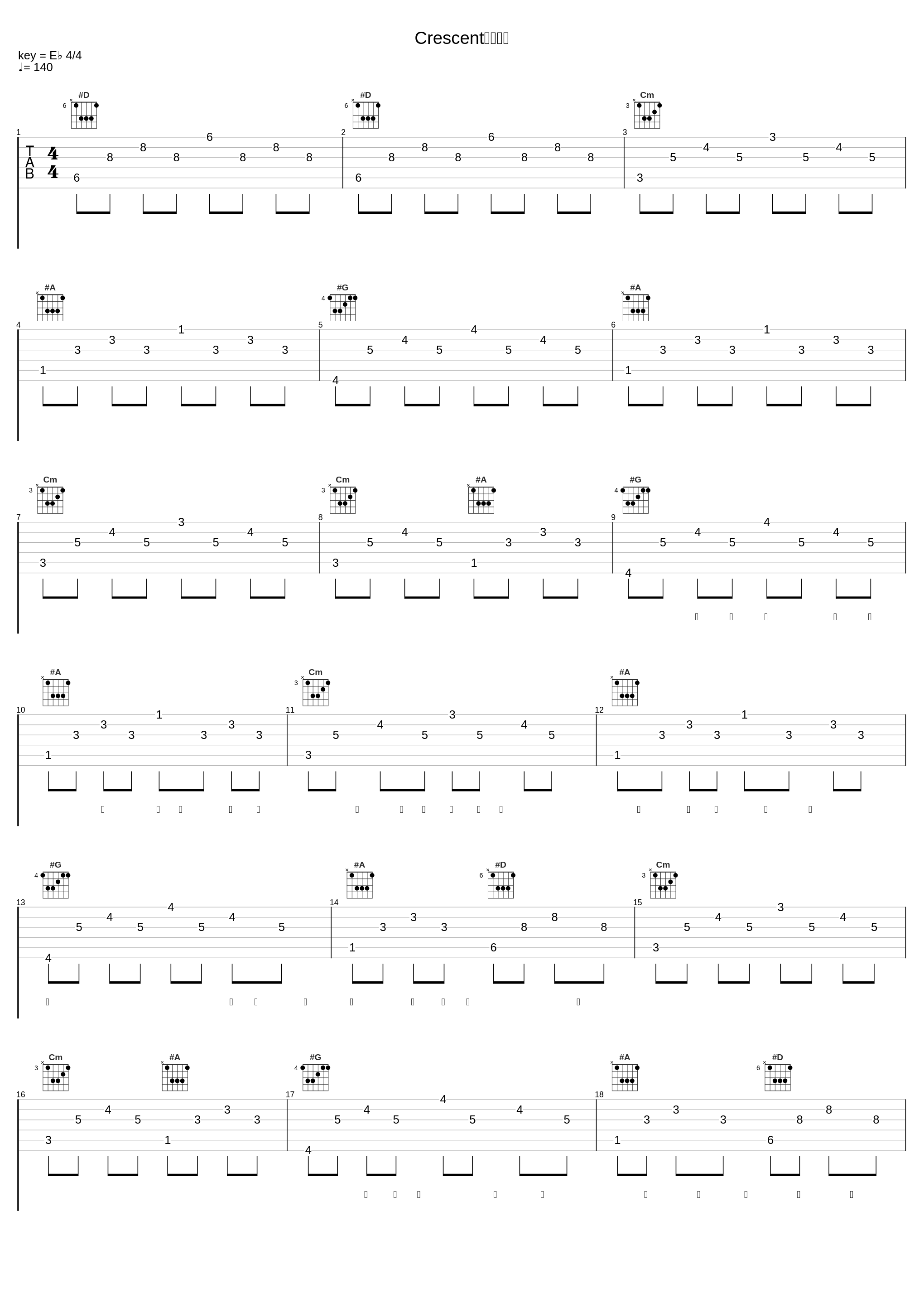 Crescent（新月）_Janji,R7CKY,朱婧汐JING_1