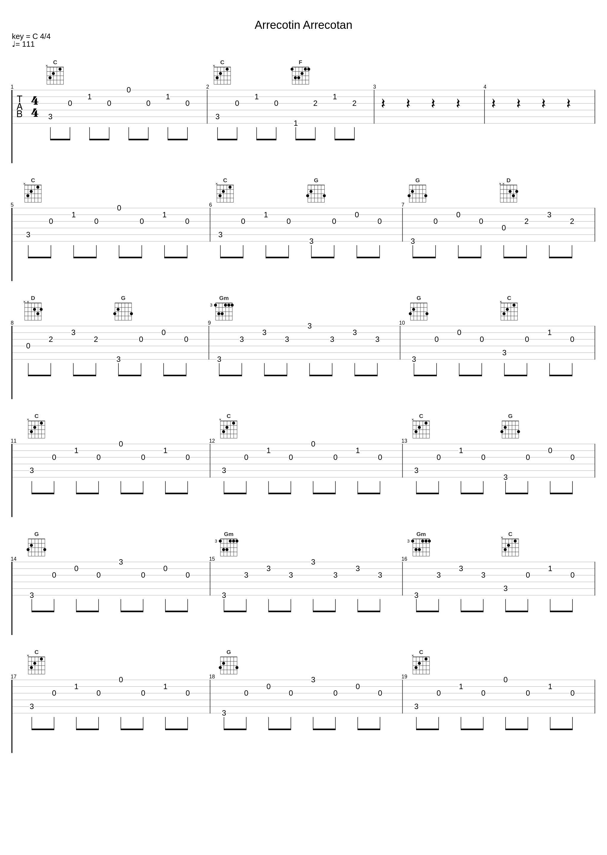 Arrecotin Arrecotan_Ismael Rivera_1