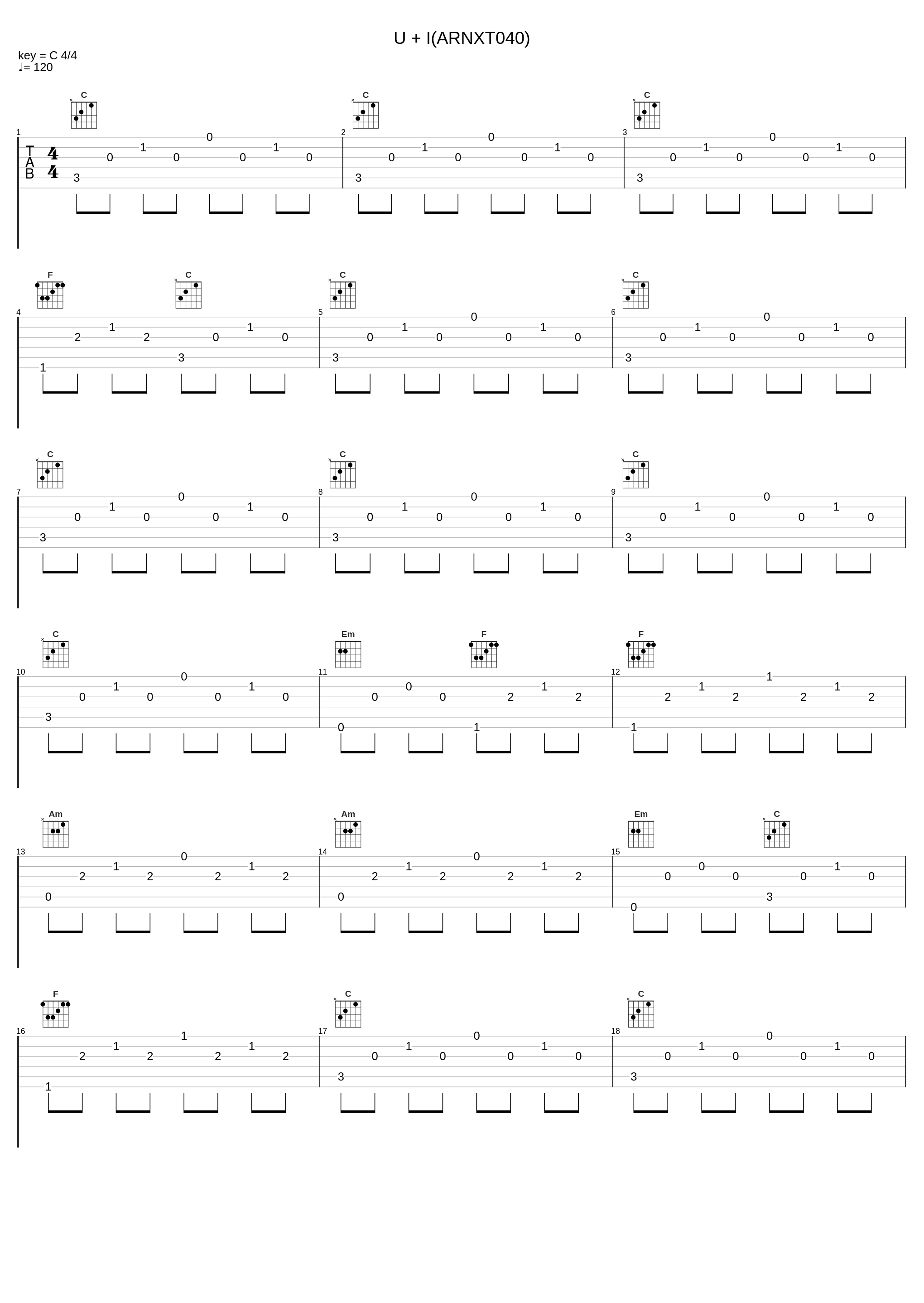 U + I(ARNXT040)_Tom Staar,Leo Stannard_1