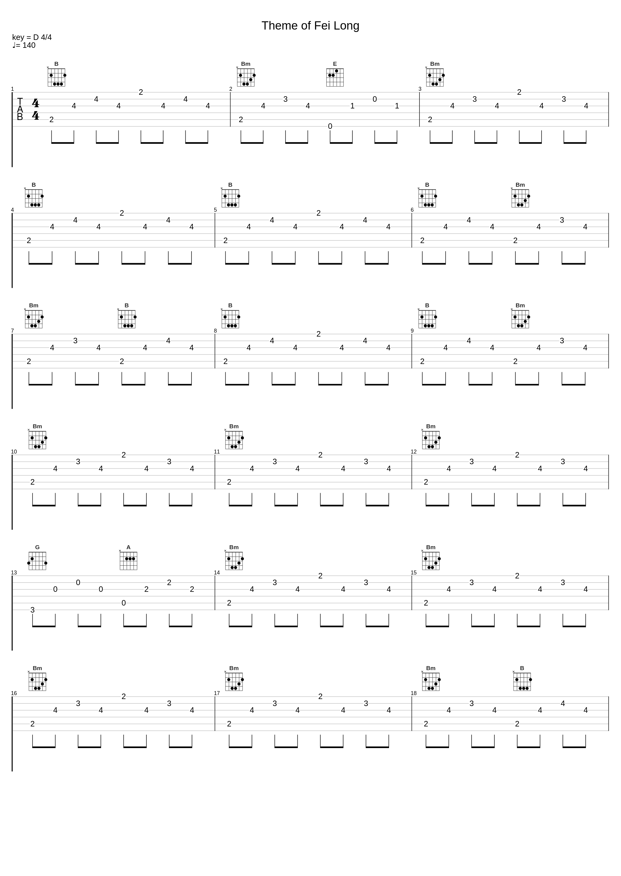 Theme of Fei Long_深澤秀行_1