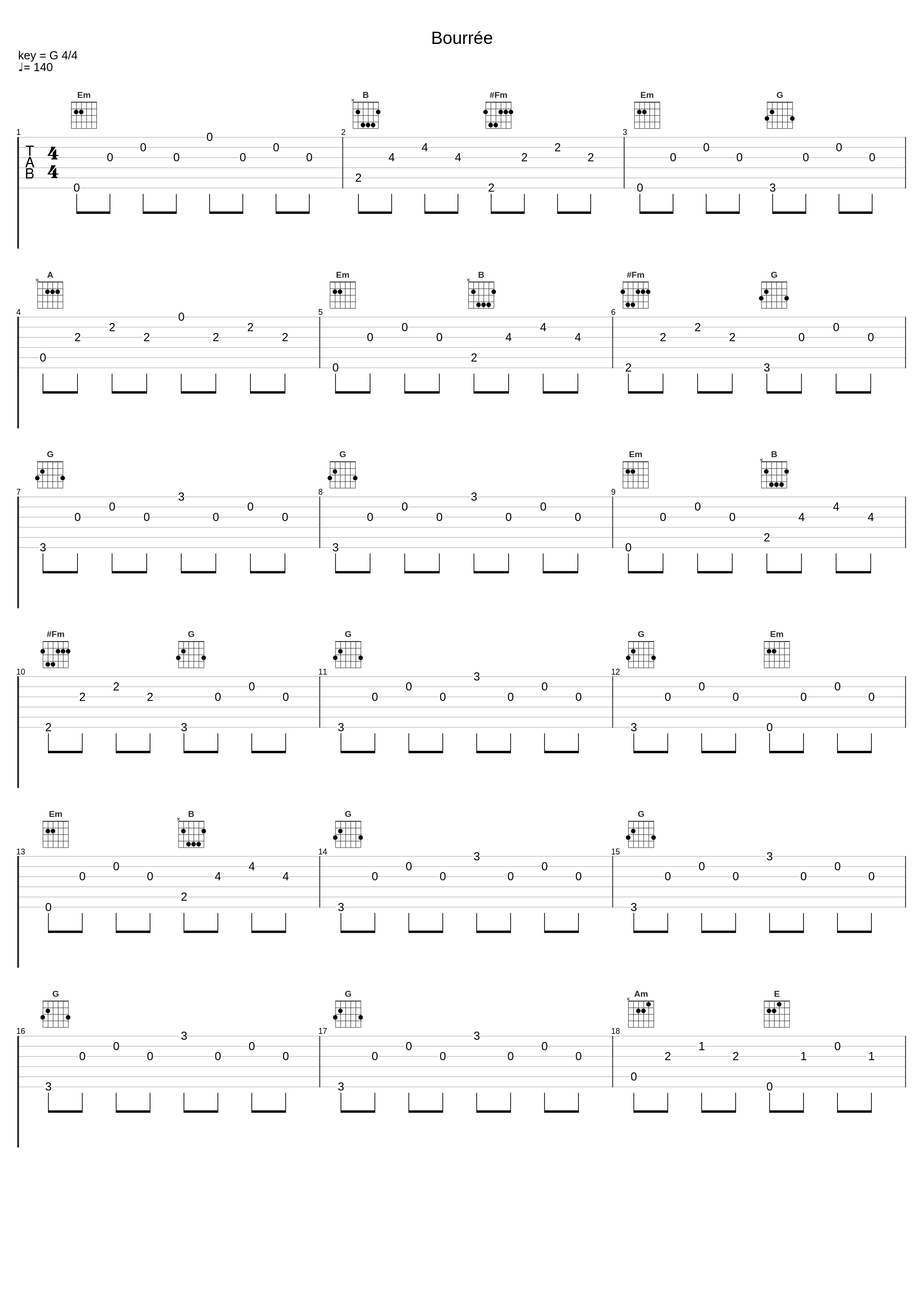 Bourrée_Leo Kottke_1