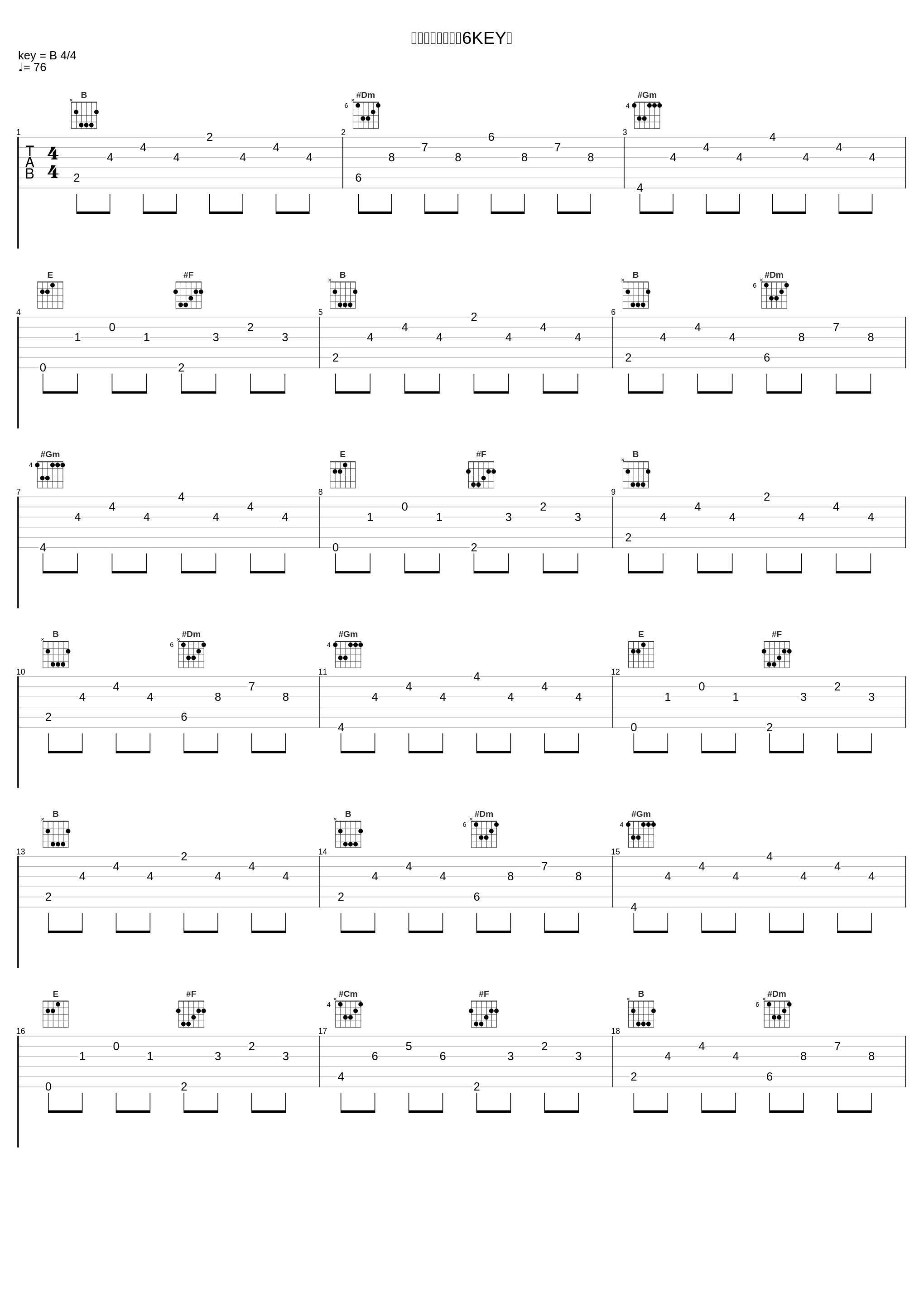 张三的歌【鲨鱼升6KEY】_李寿全_1