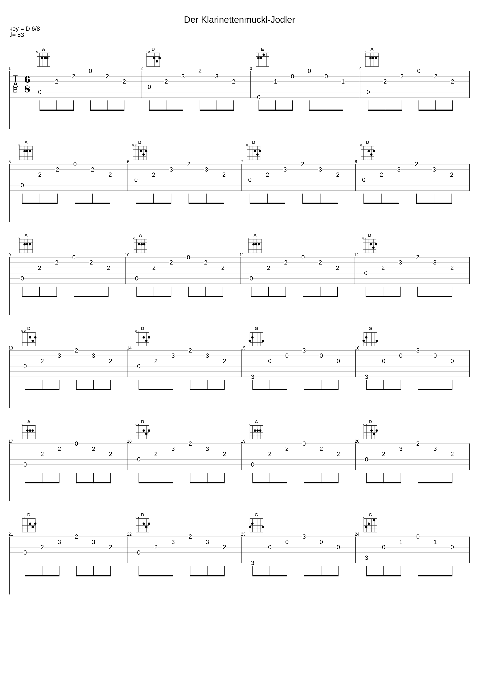 Der Klarinettenmuckl-Jodler_Franzl Lang_1