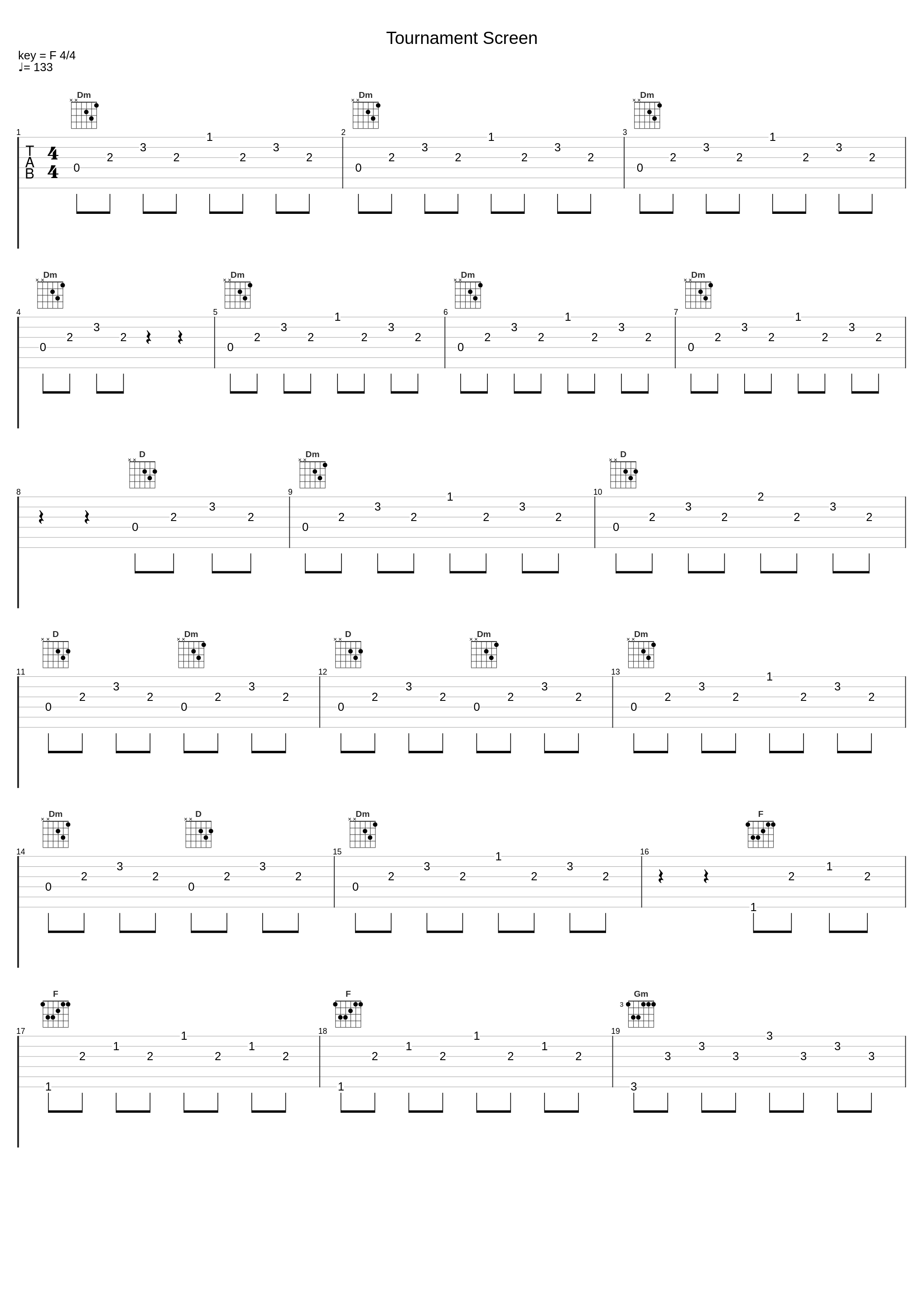 Tournament Screen_深澤秀行_1