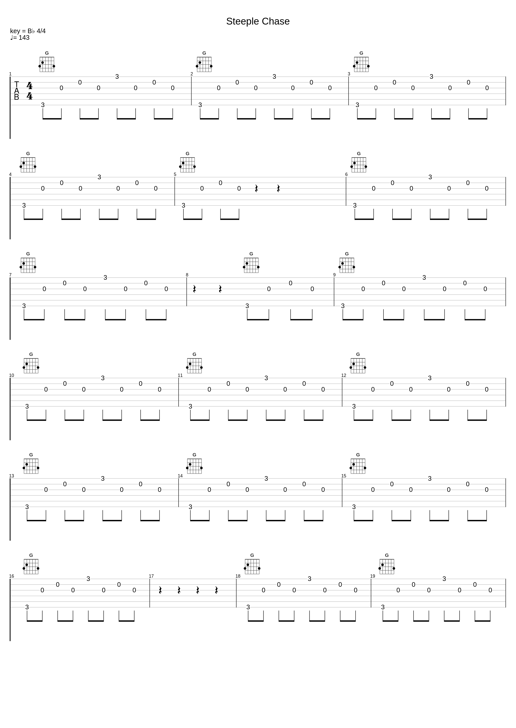 Steeple Chase_深澤秀行_1