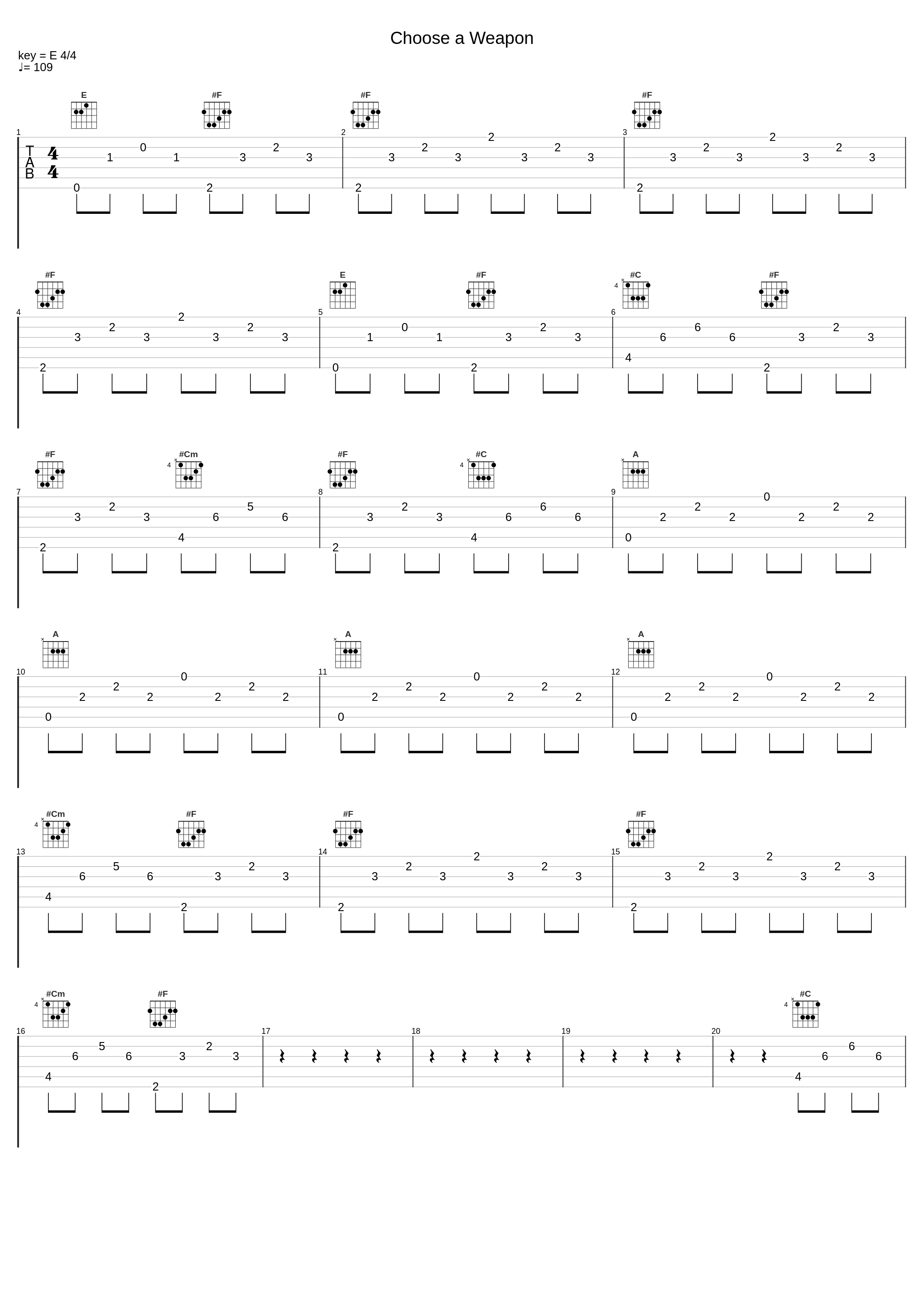 Choose a Weapon_峰岸透_1