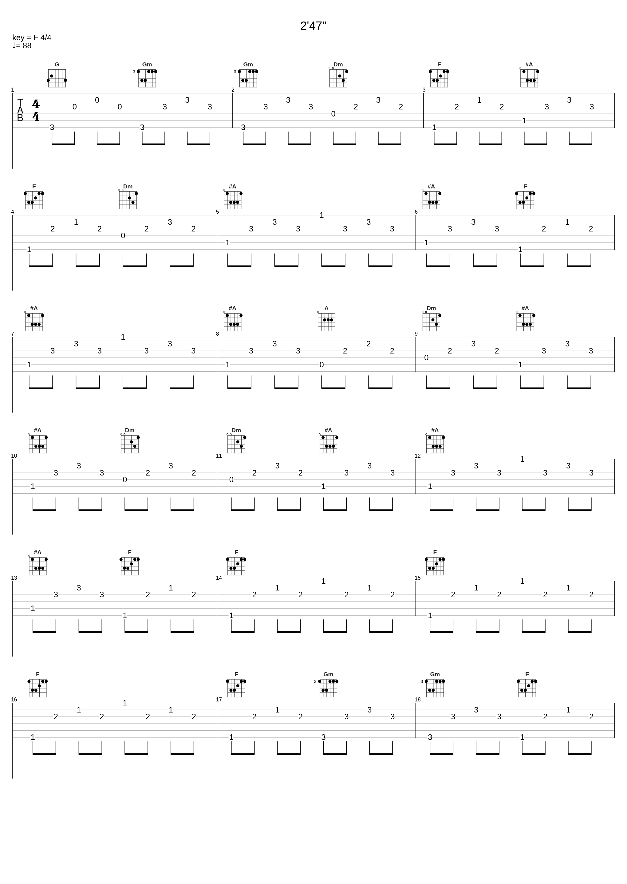 2'47''_窦唯,不一定乐队_1