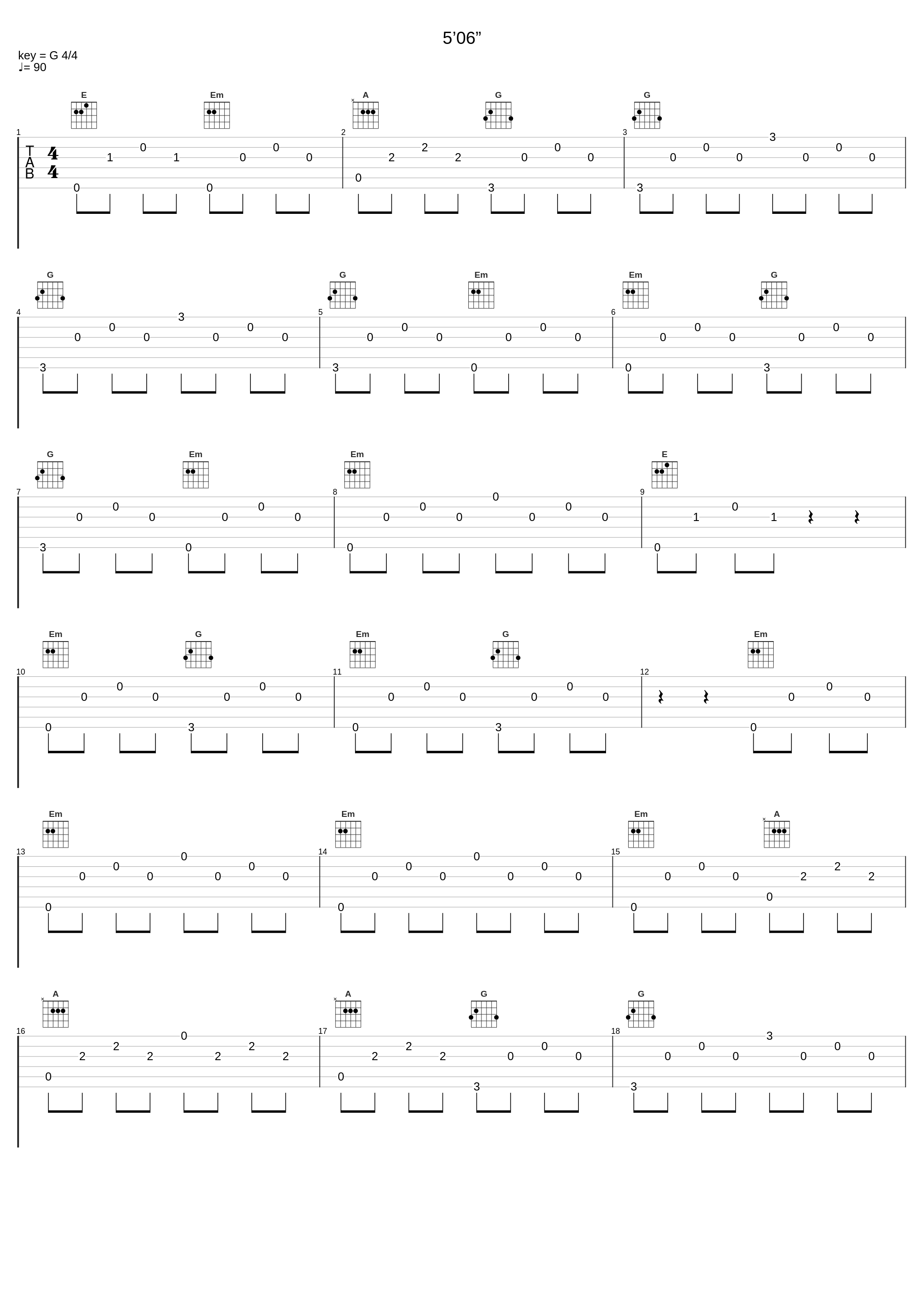 5’06”_窦唯,不一样乐队_1