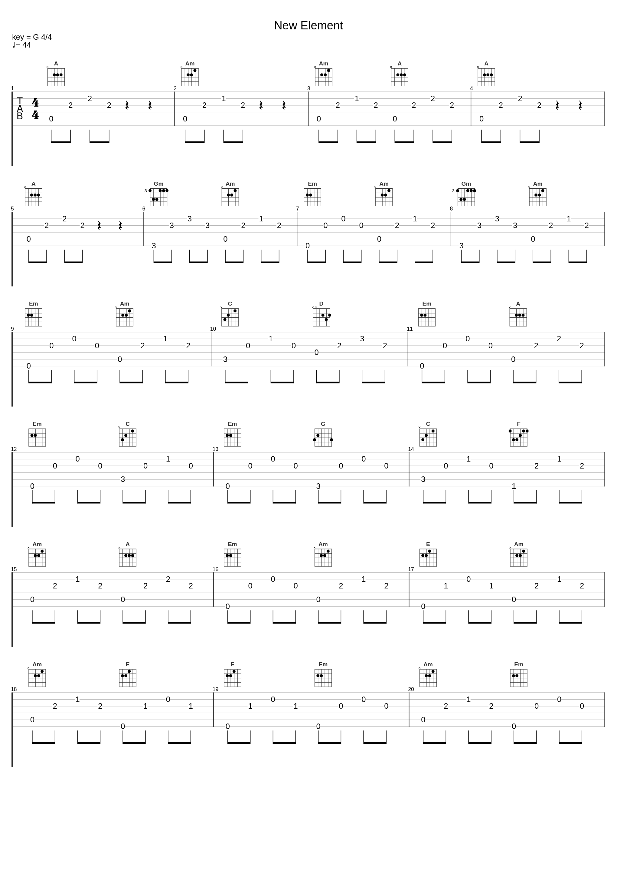 New Element_Vitamin X,StepTunes,Rachel Smith_1