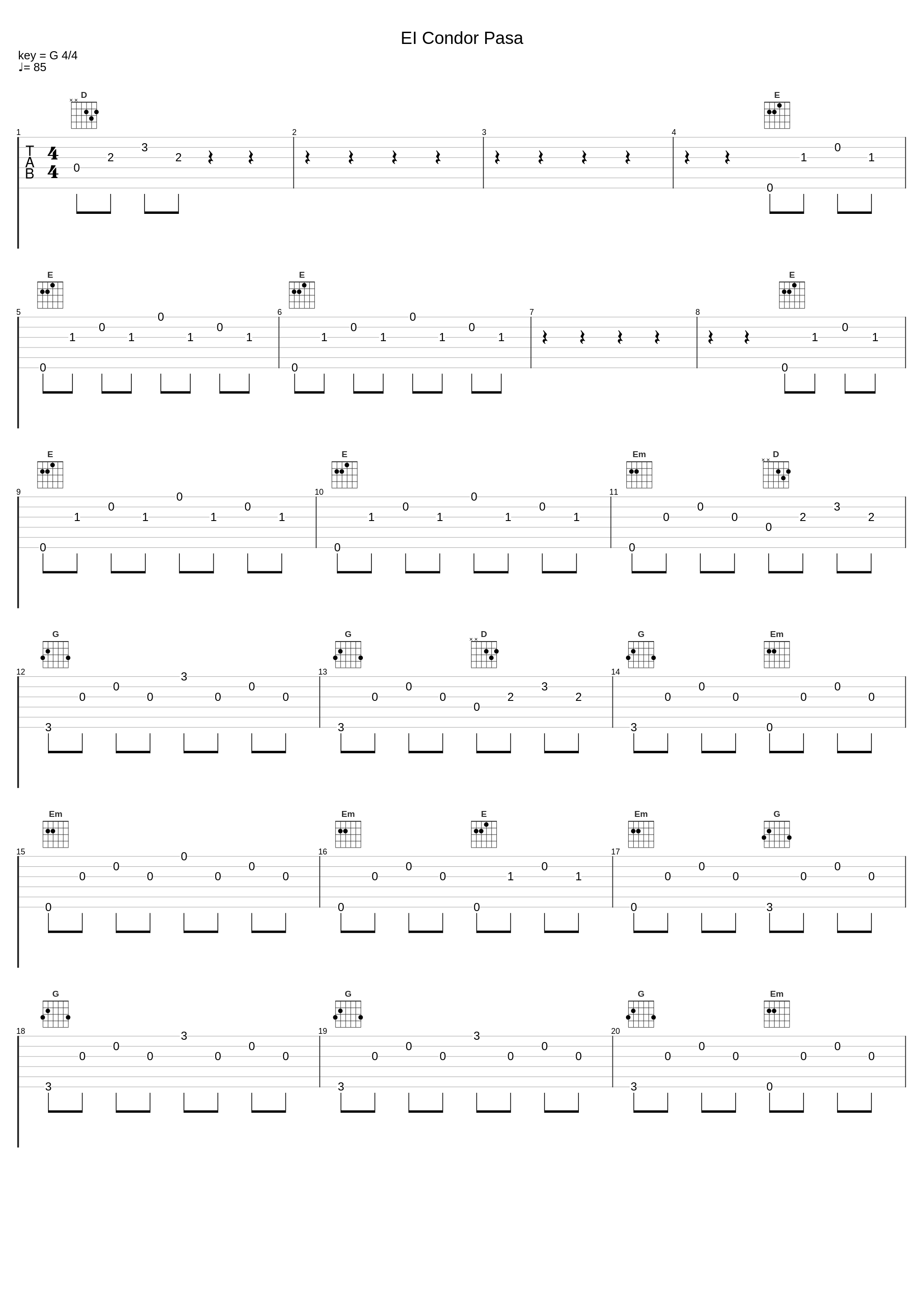 EI Condor Pasa_宗次郎_1