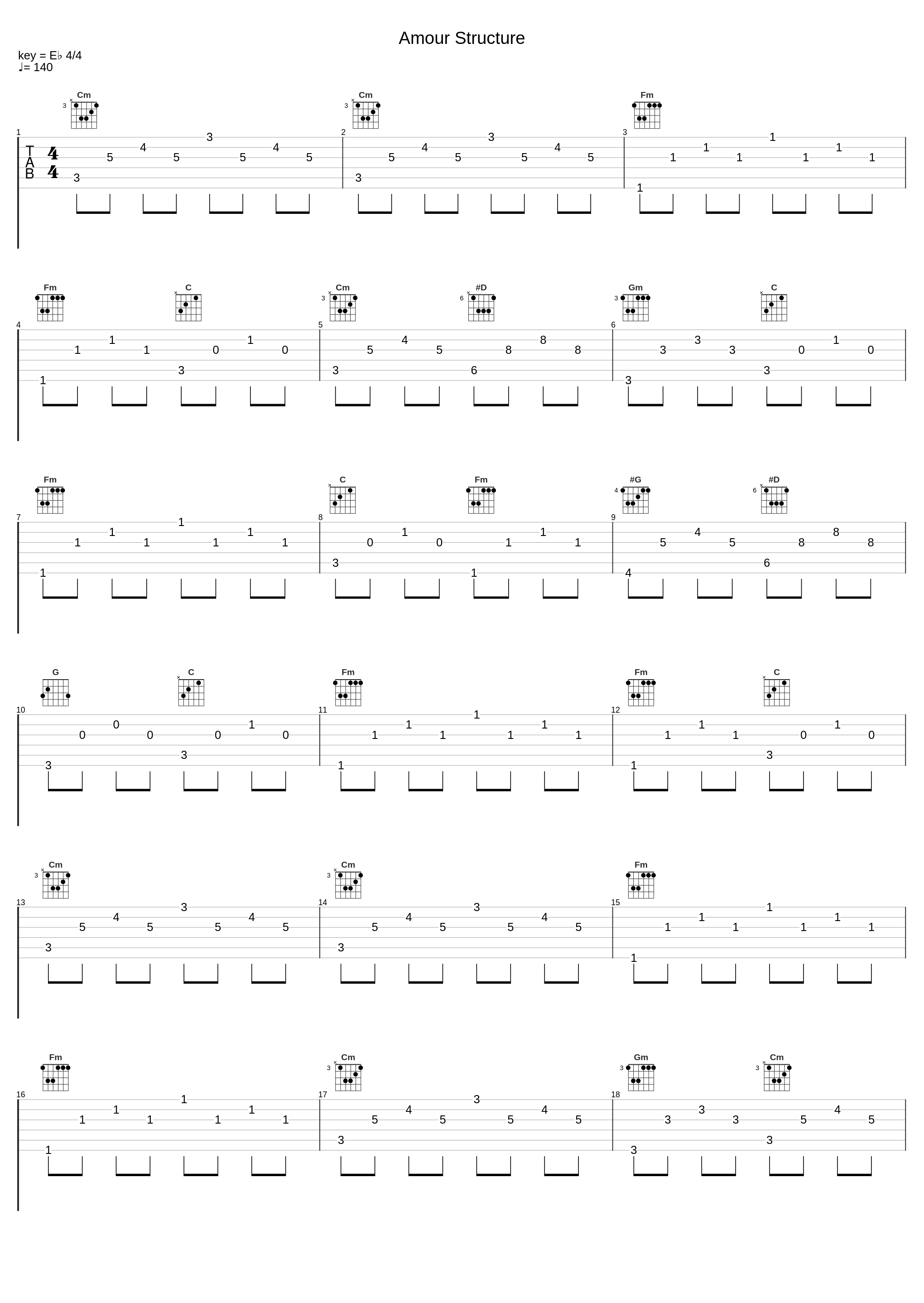 Amour Structure_めらみぽっぷ_1