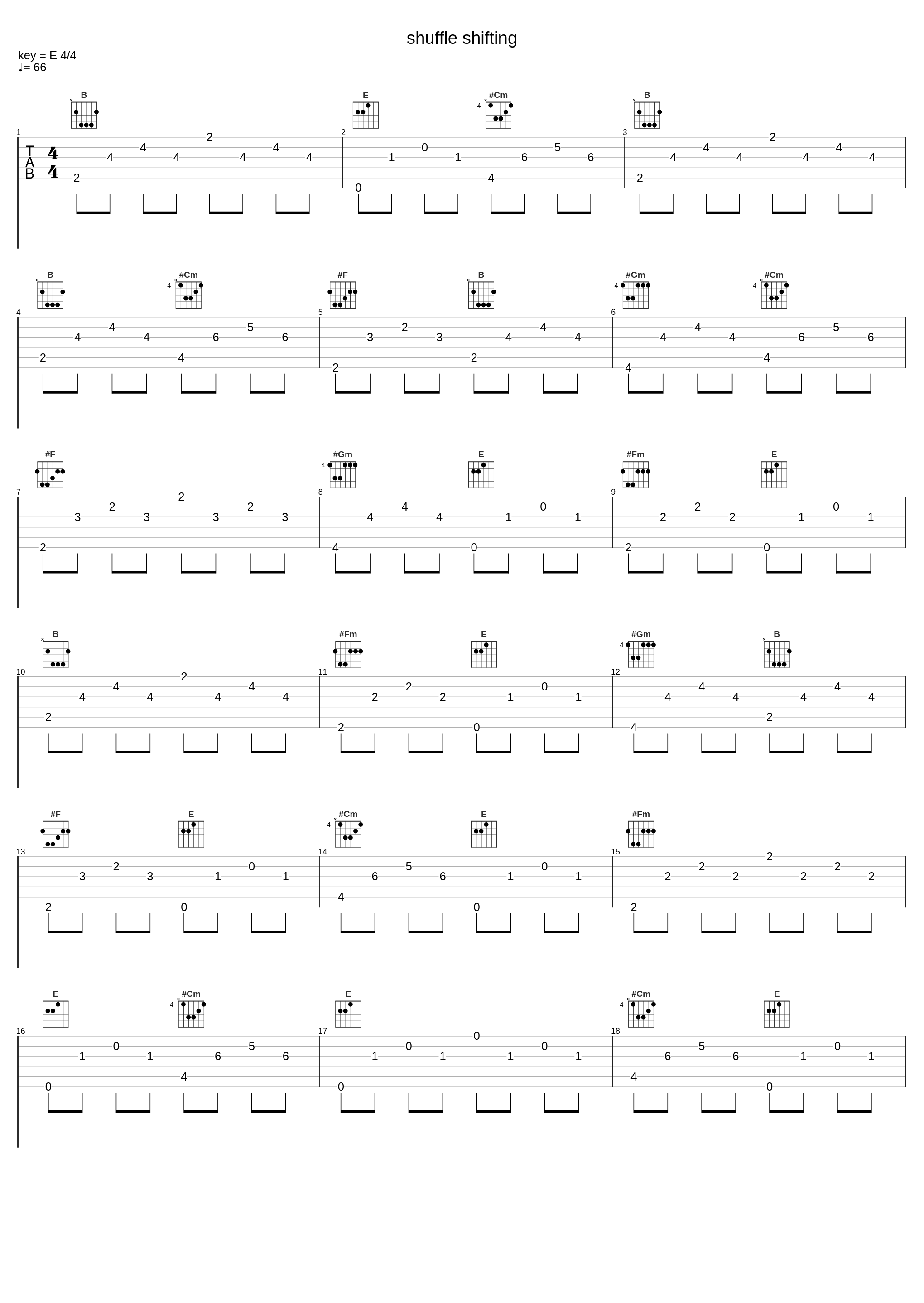 shuffle shifting_はちみつれもん_1