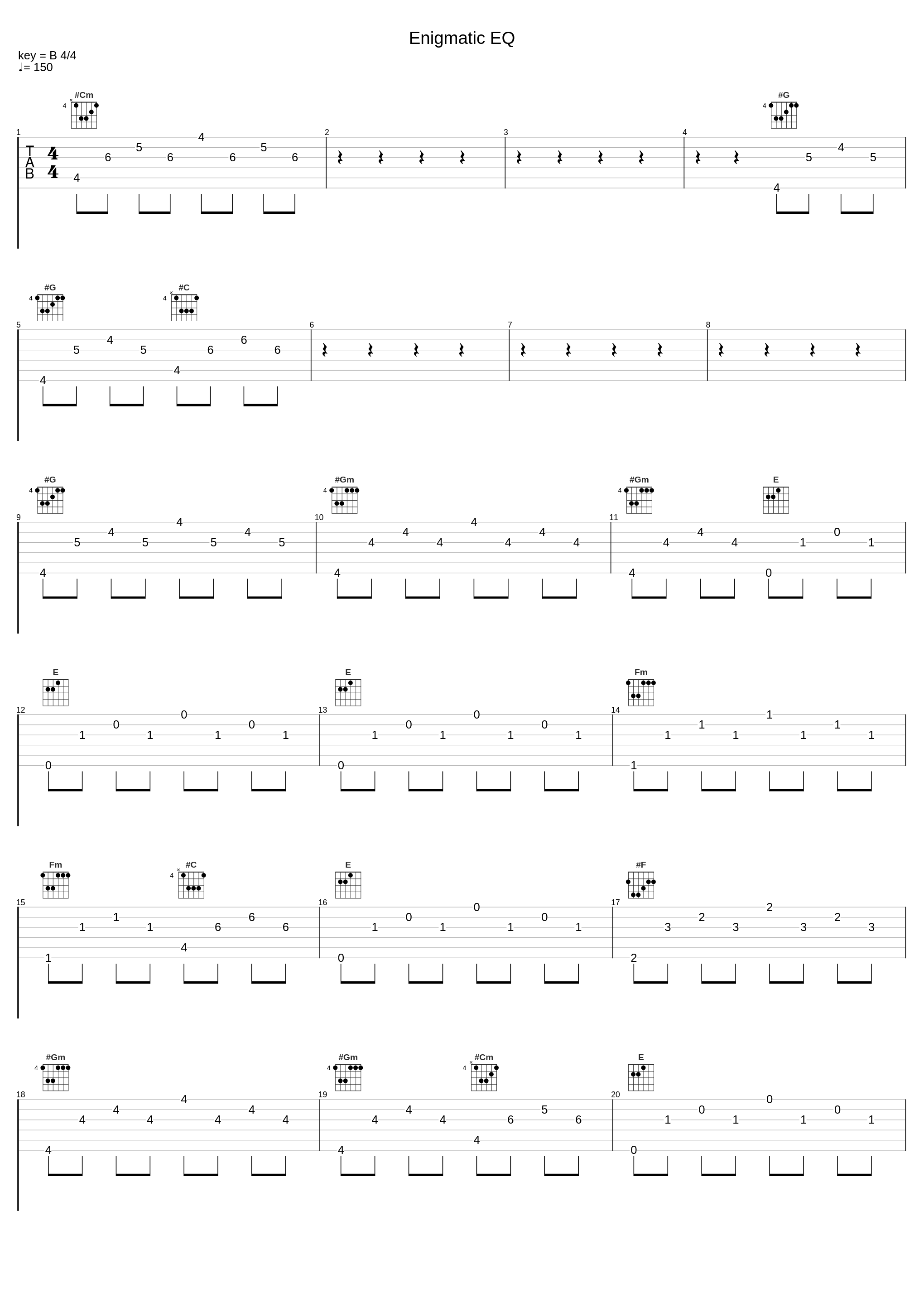 Enigmatic EQ_ヲタみん_1