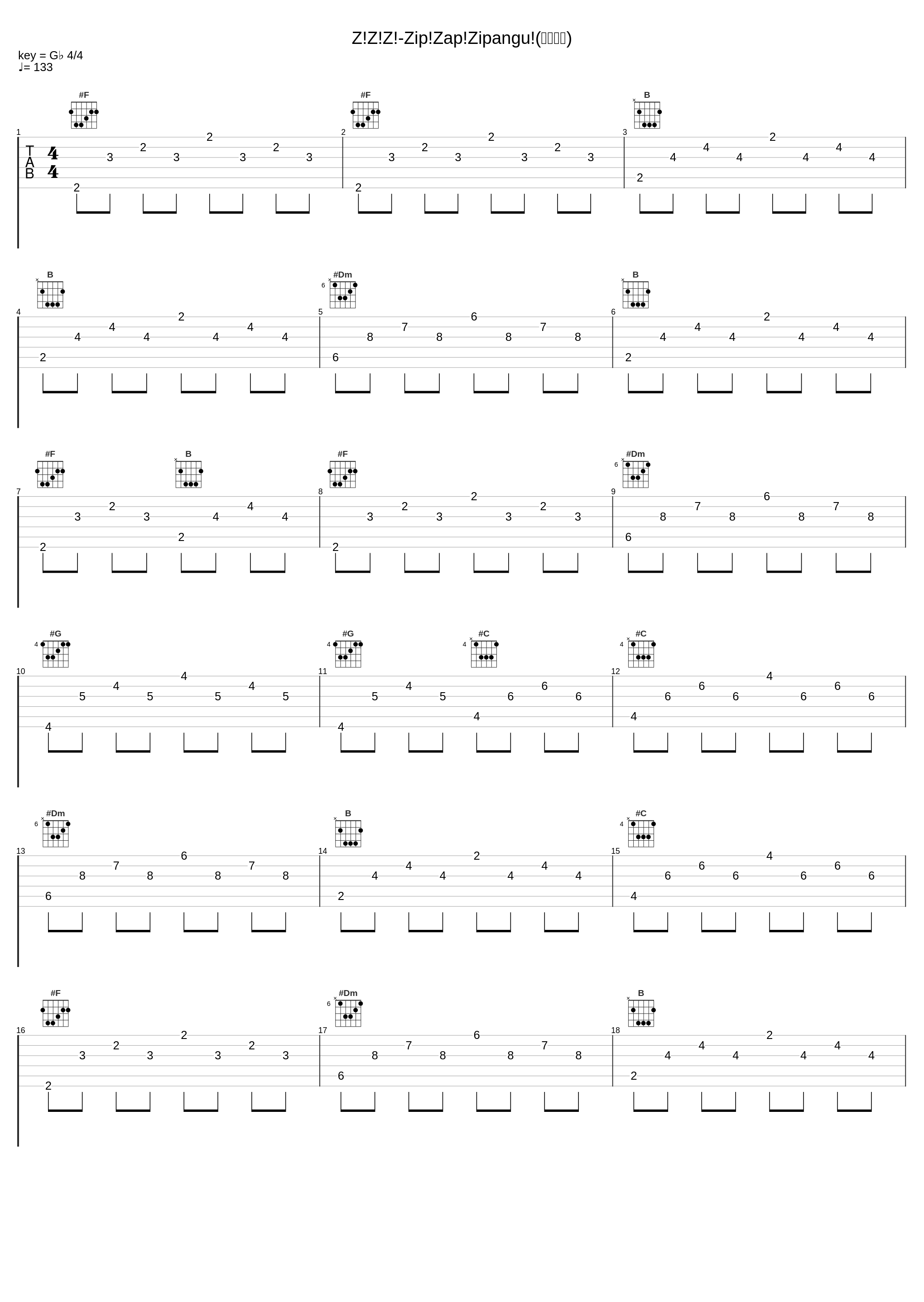 Z!Z!Z!-Zip!Zap!Zipangu!(インスト)_岛谷瞳_1