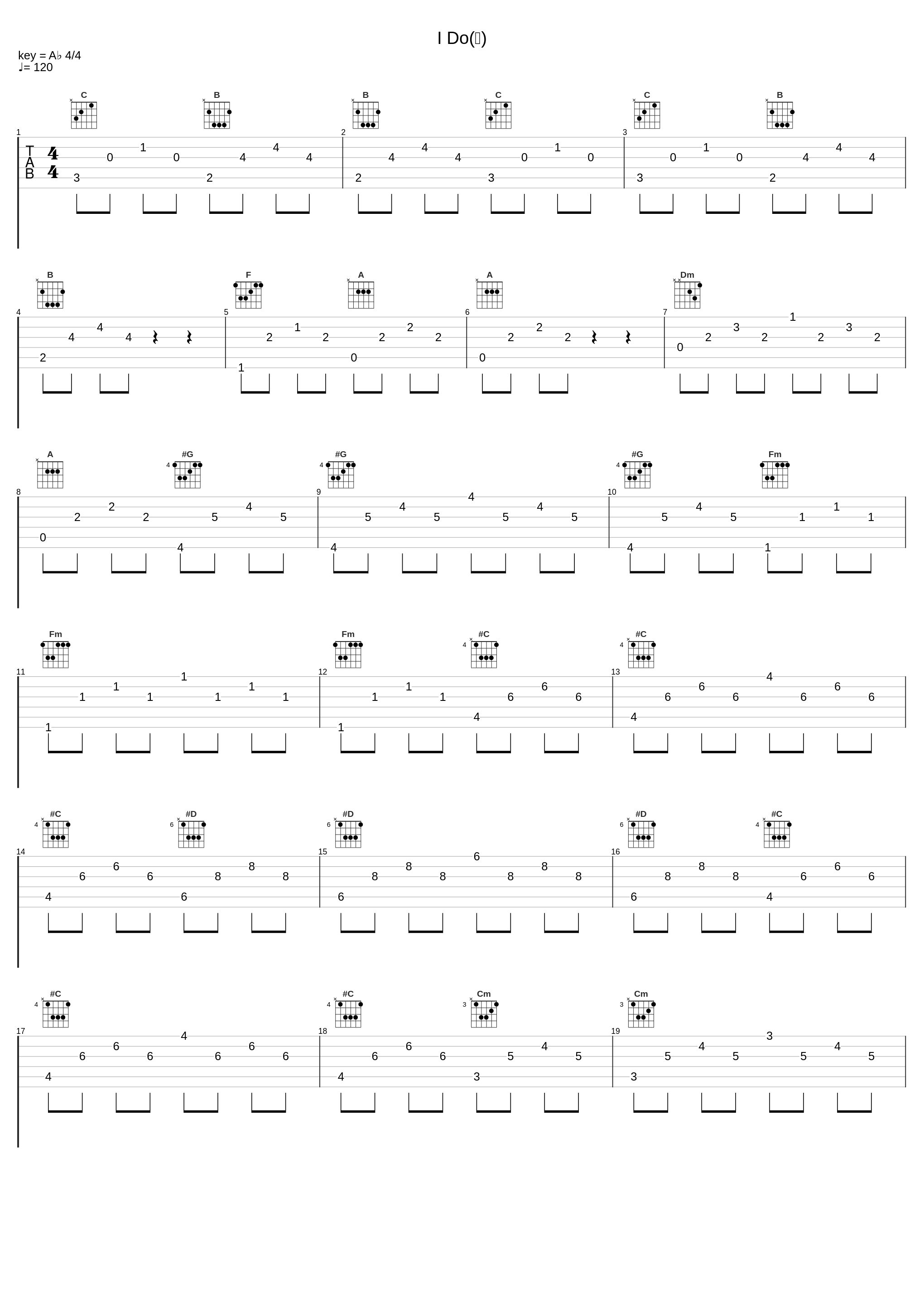 I Do(国)_胡渭康,彭家丽_1