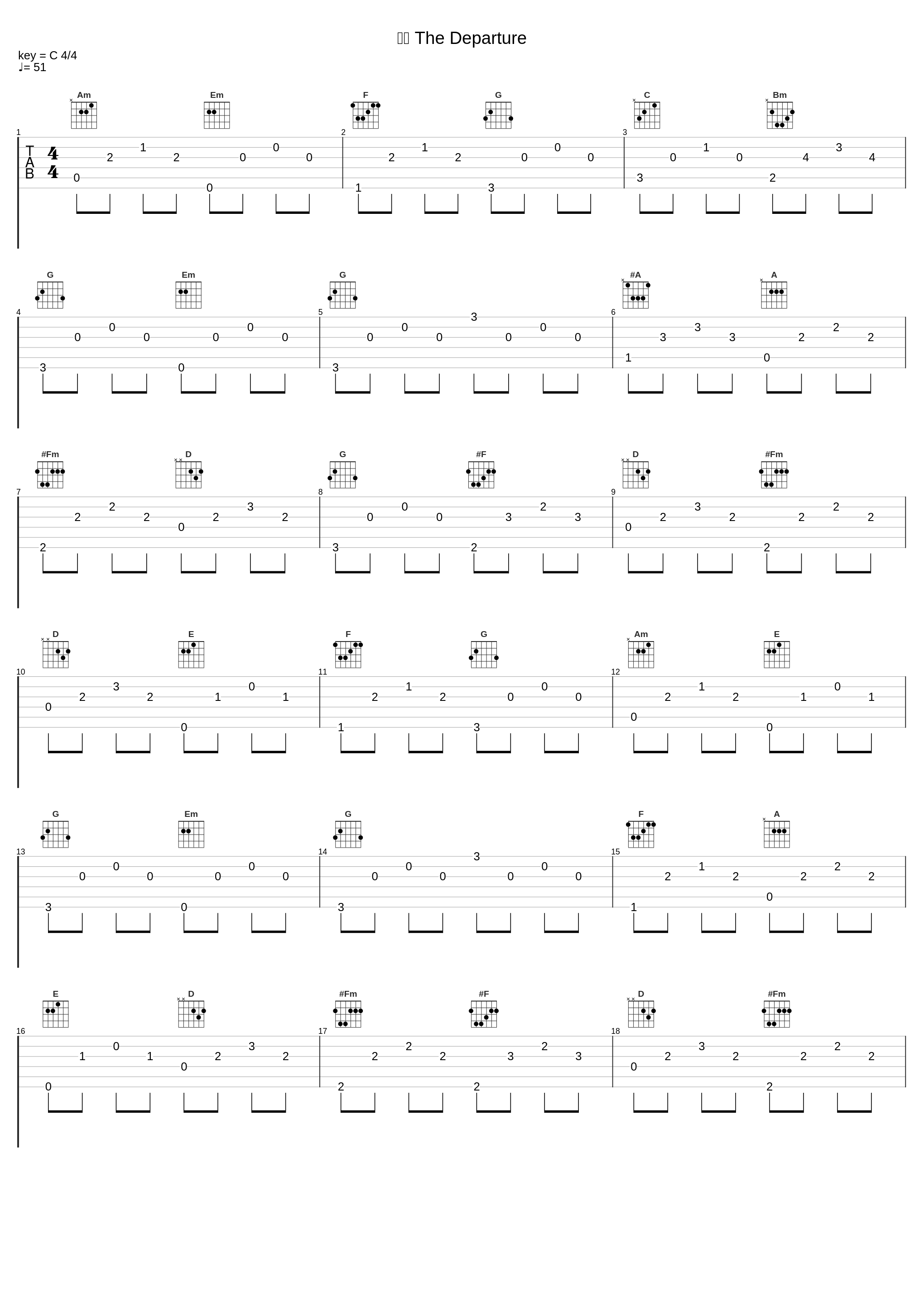 現代 The Departure_植松伸夫_1