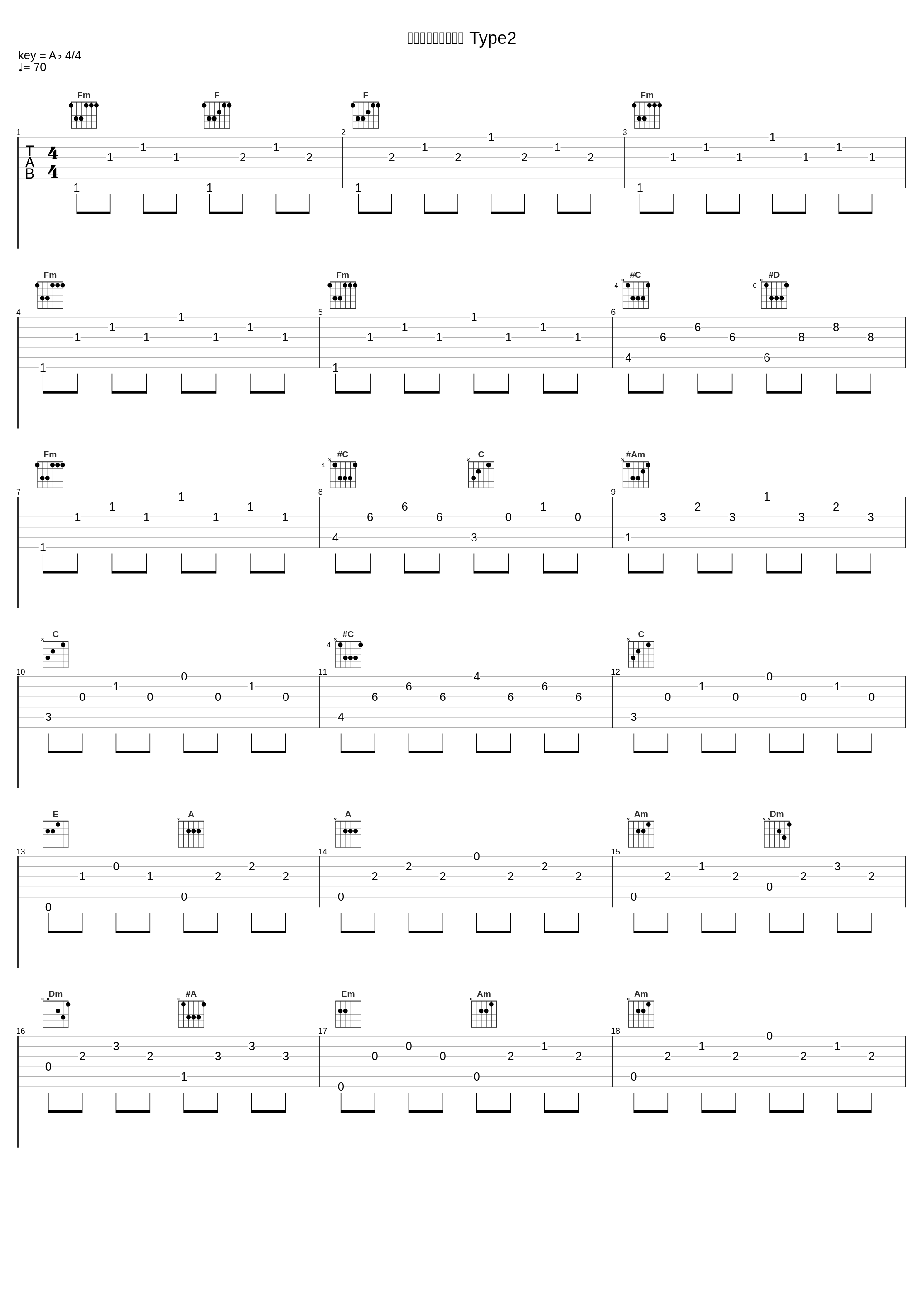 スナイパーのテーマ Type2_大野克夫_1