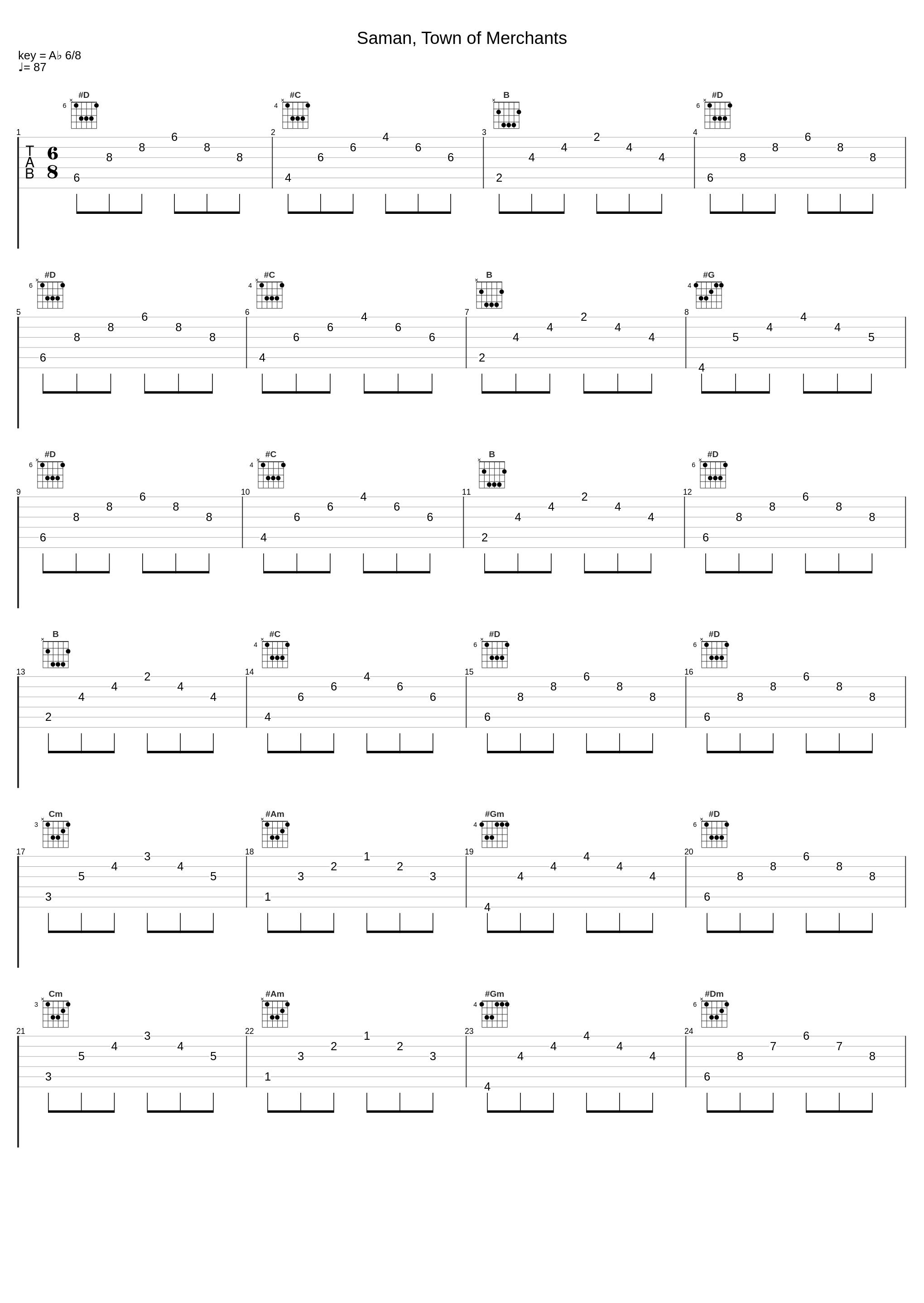 Saman, Town of Merchants_植松伸夫_1