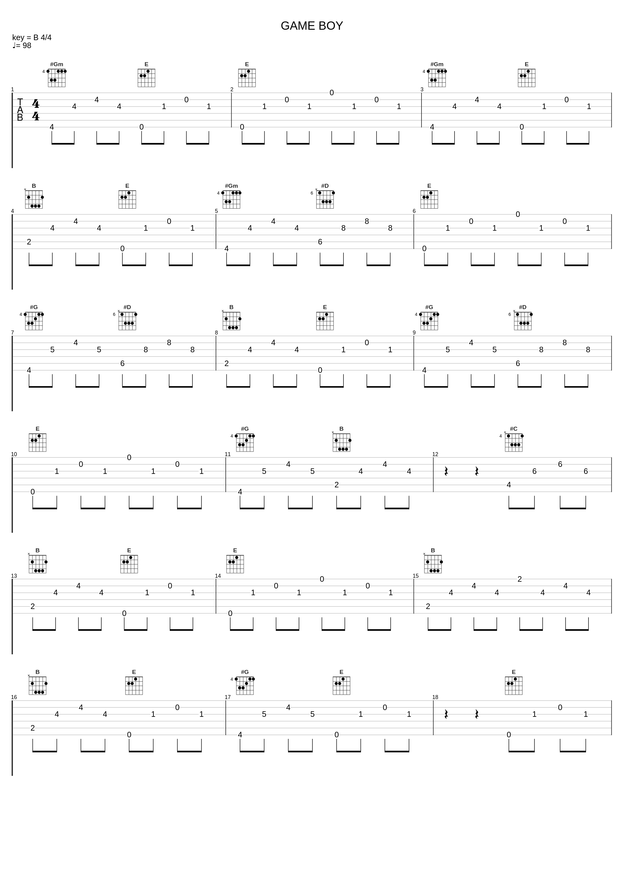 GAME BOY_Kazoo,张德帅Sway,U.C.O.K_1