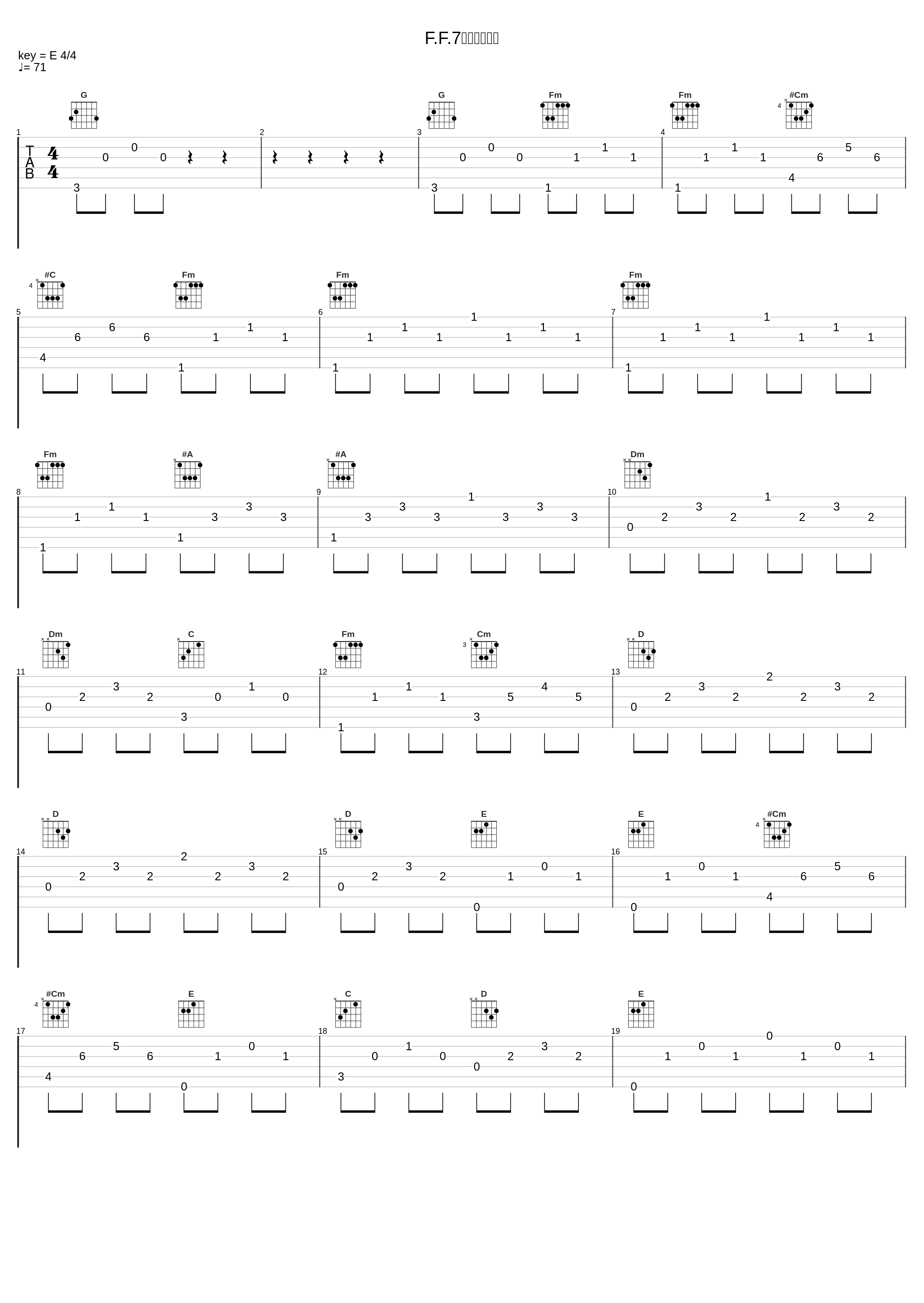 F.F.7メインテーマ_植松伸夫_1