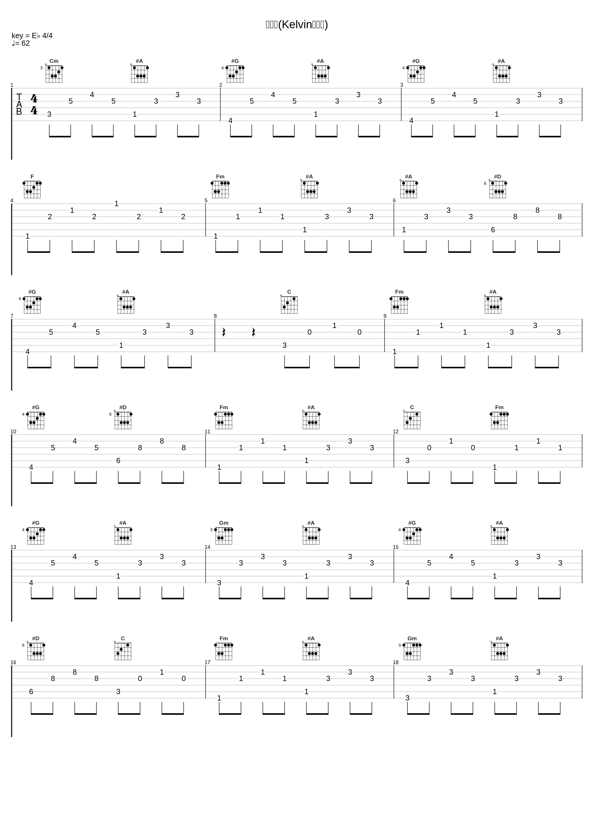 我懂了(Kelvin强仔版)_吴若希_1