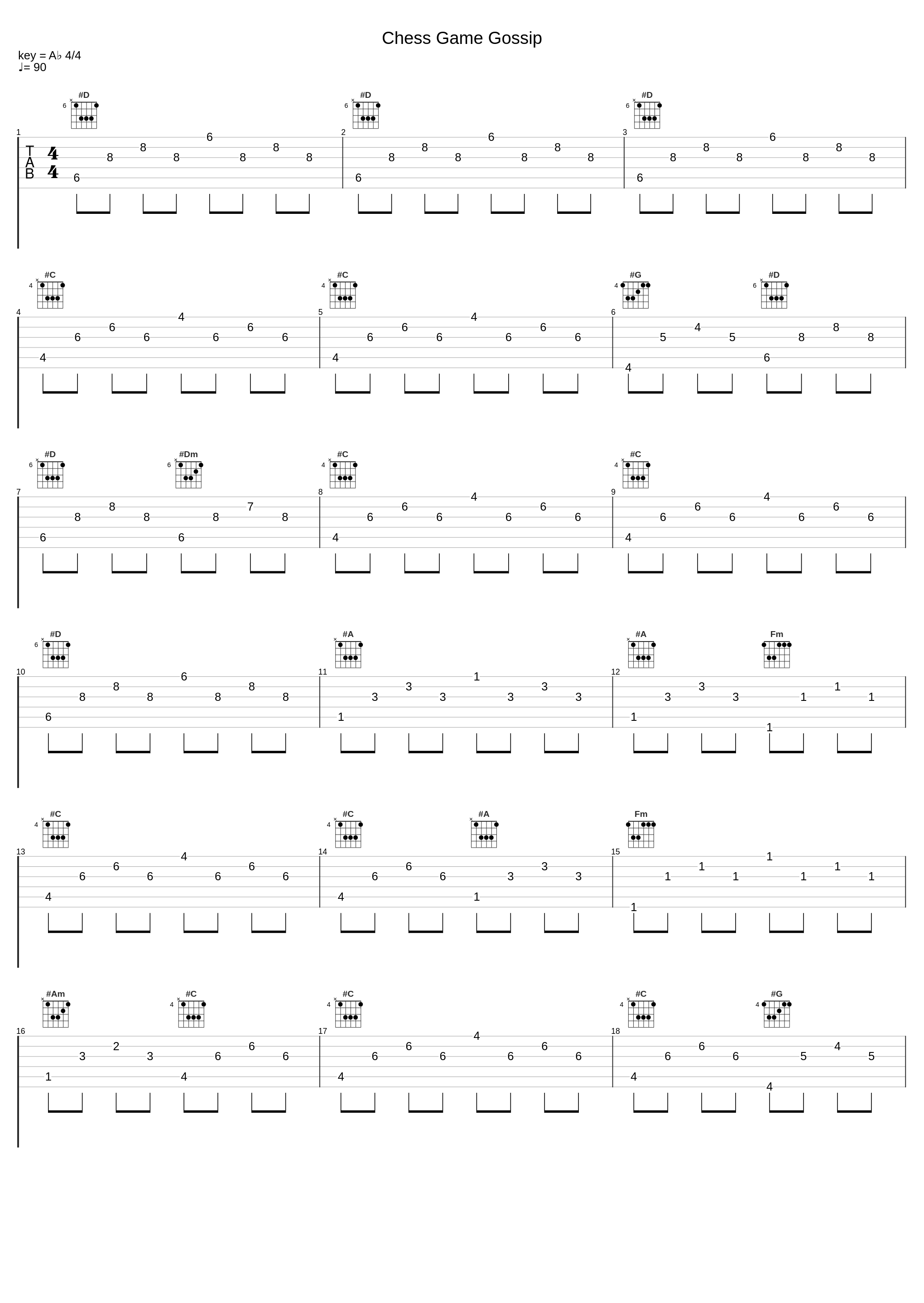 Chess Game Gossip_吴俊城_1