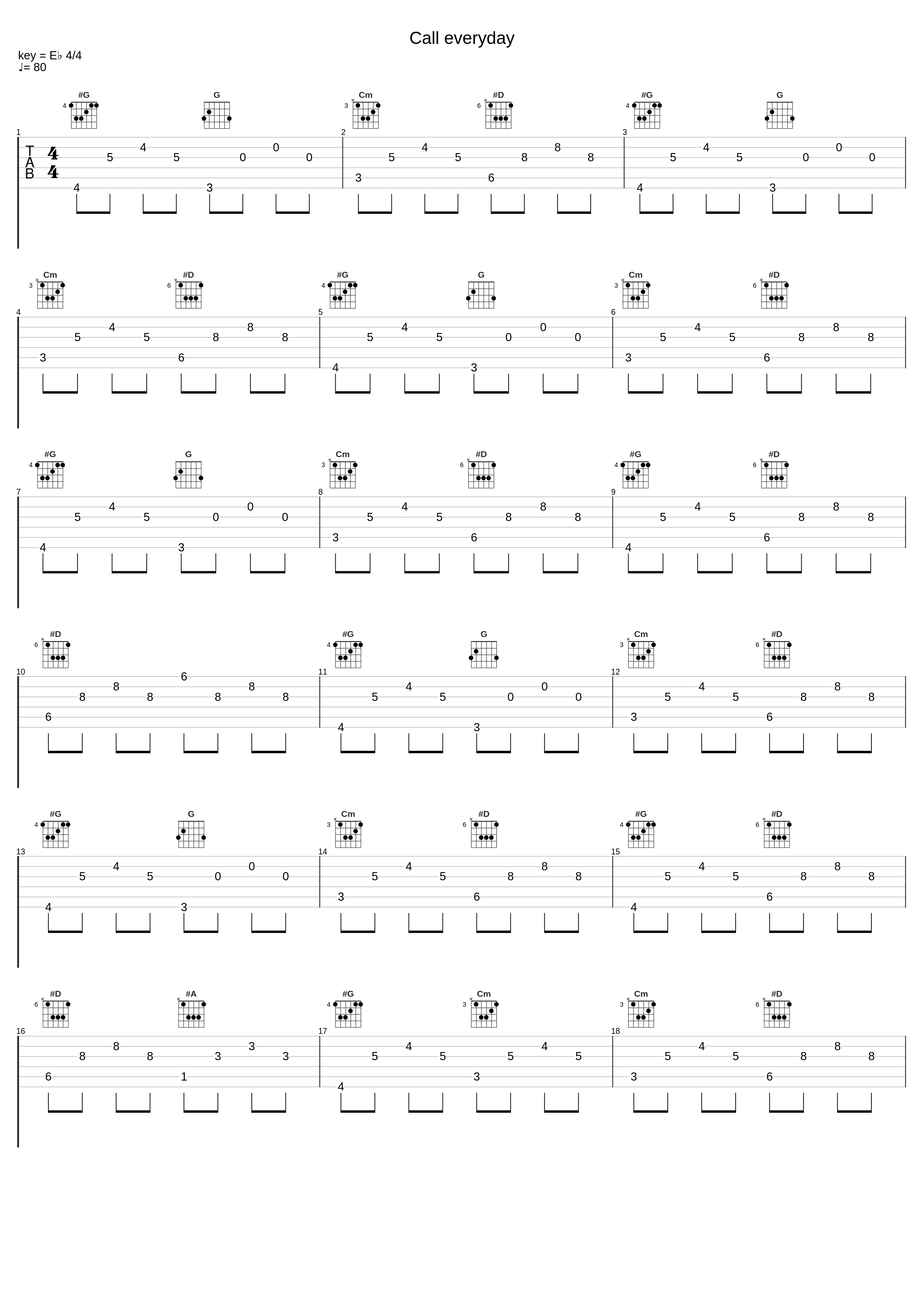 Call everyday_吴海啸Tsunami,夏子皓_1