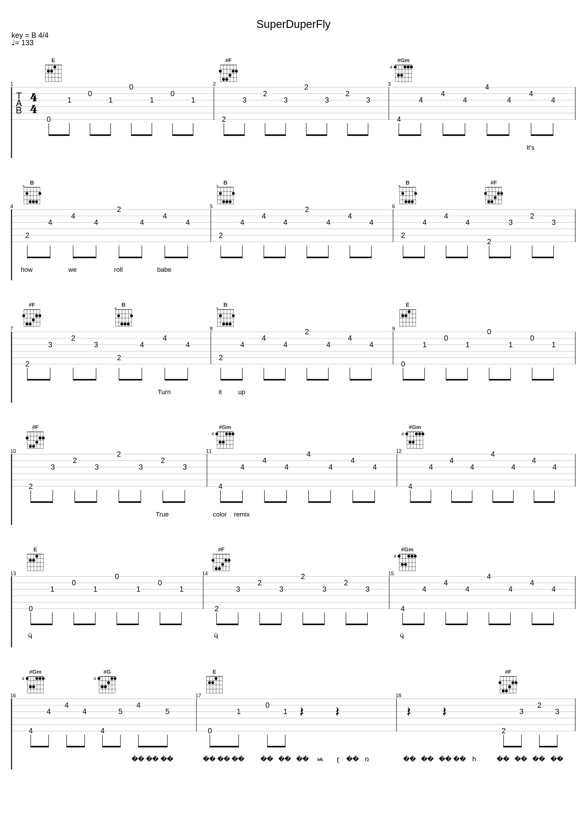 SuperDuperFly_夏子皓,吴海啸Tsunami,明God_1