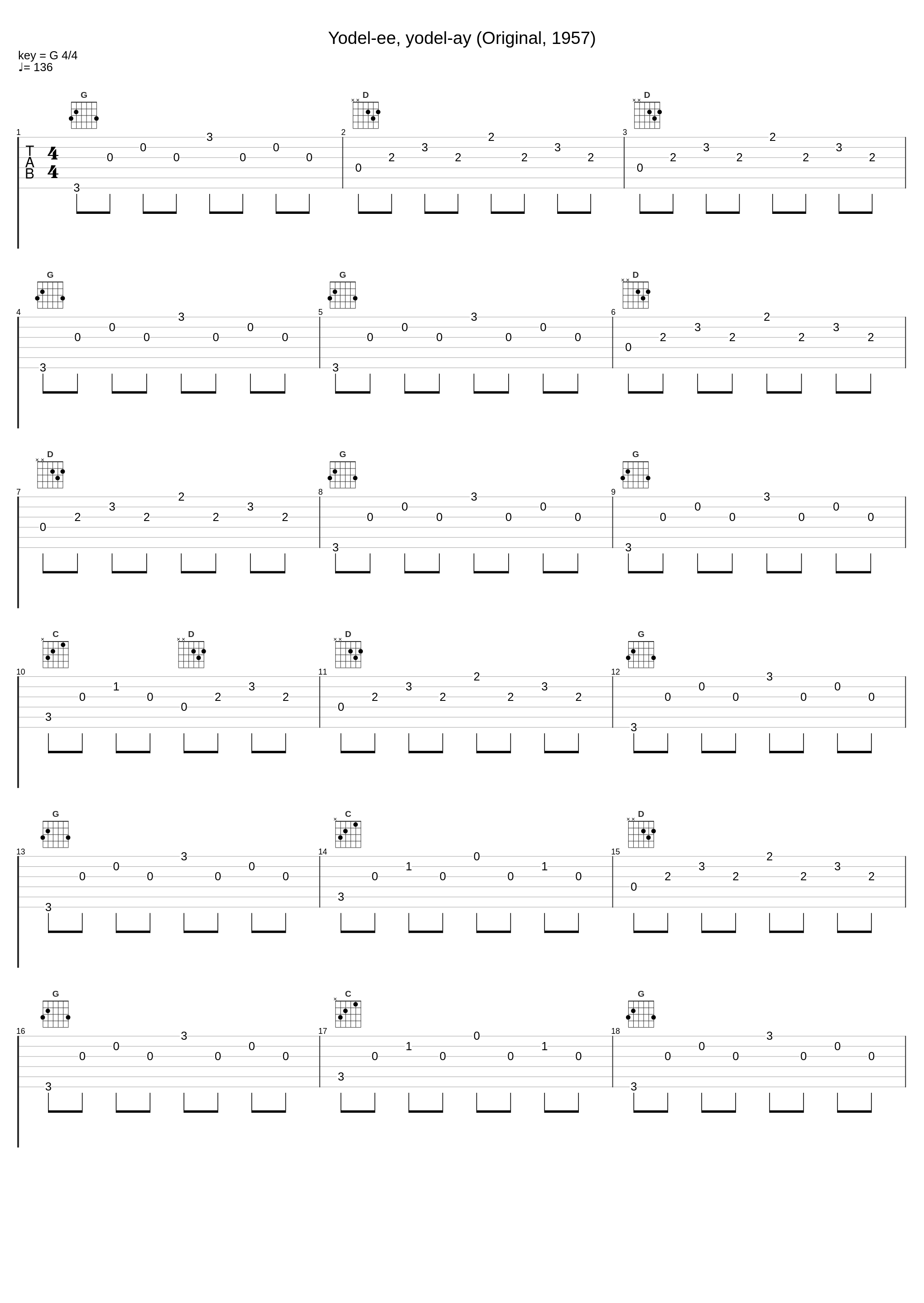 Yodel-ee, yodel-ay (Original, 1957)_Bobbejaan Schoepen_1