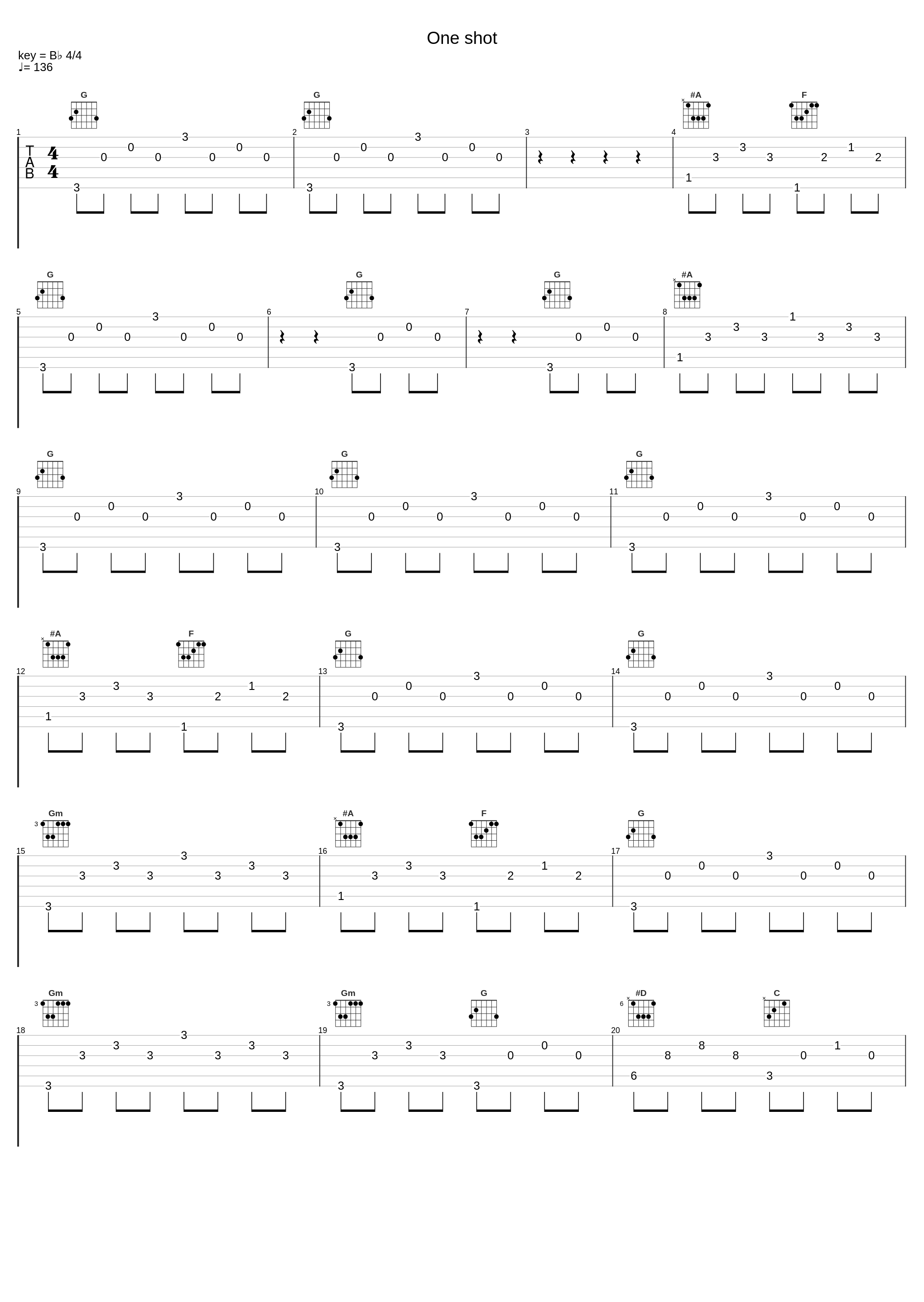 One shot_岩崎琢_1